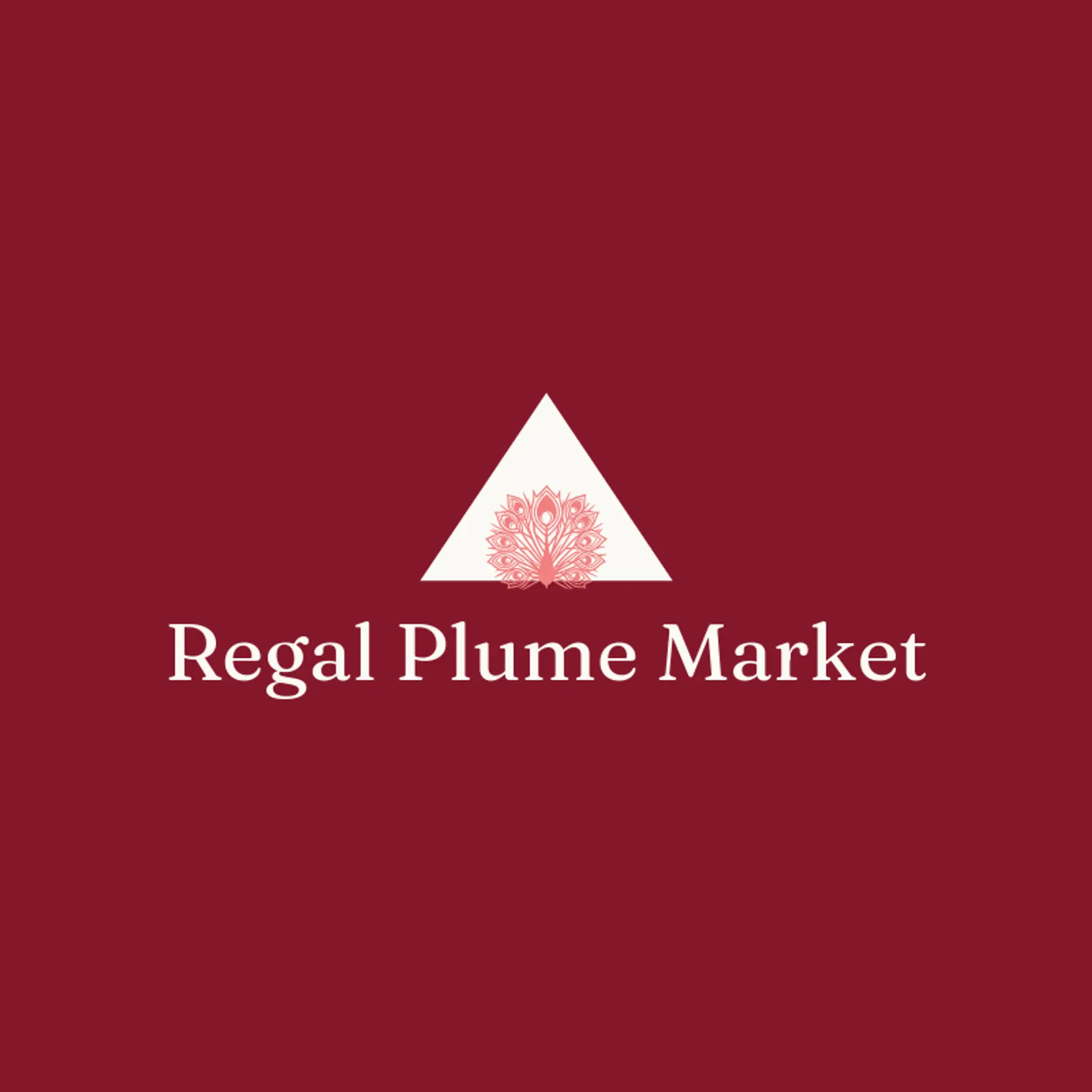 Regal Plume Market logo for peacock