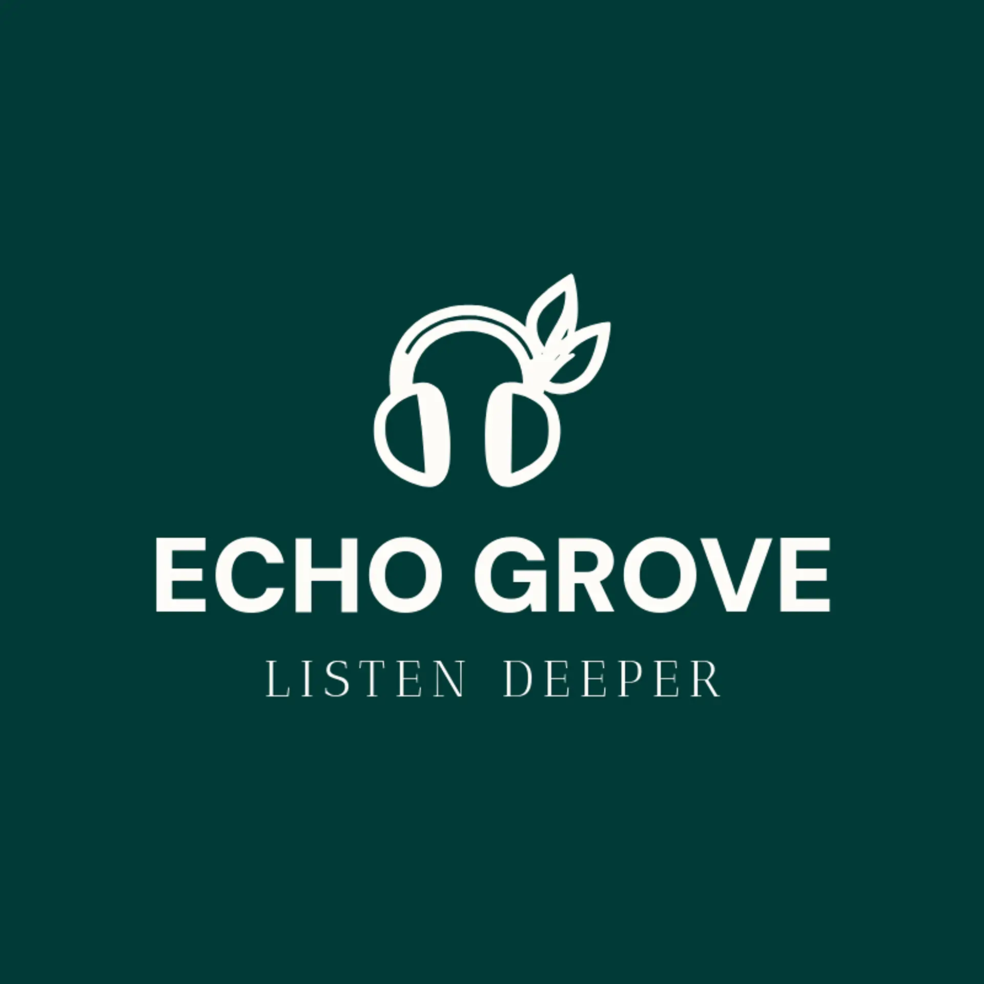Echo Grove logo for headphones