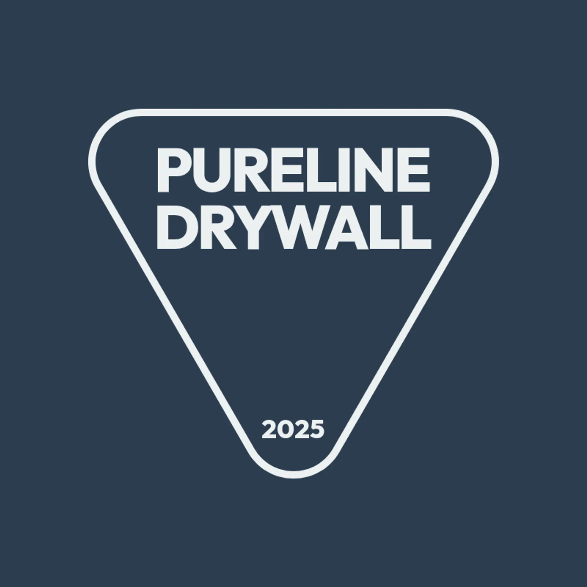 PureLine Drywall logo for construction dry wall