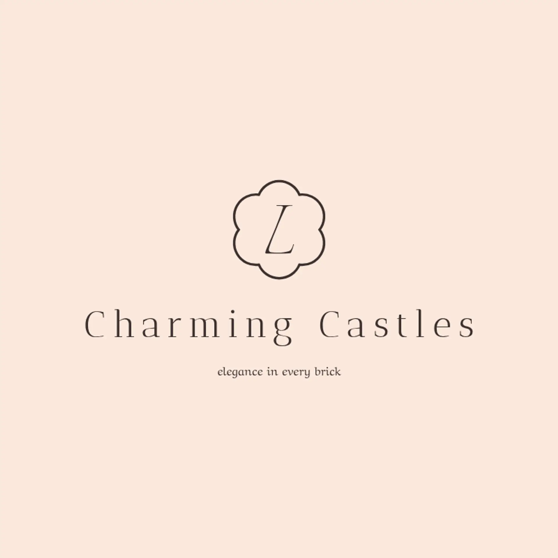 Charming Castles logo for classy real estate