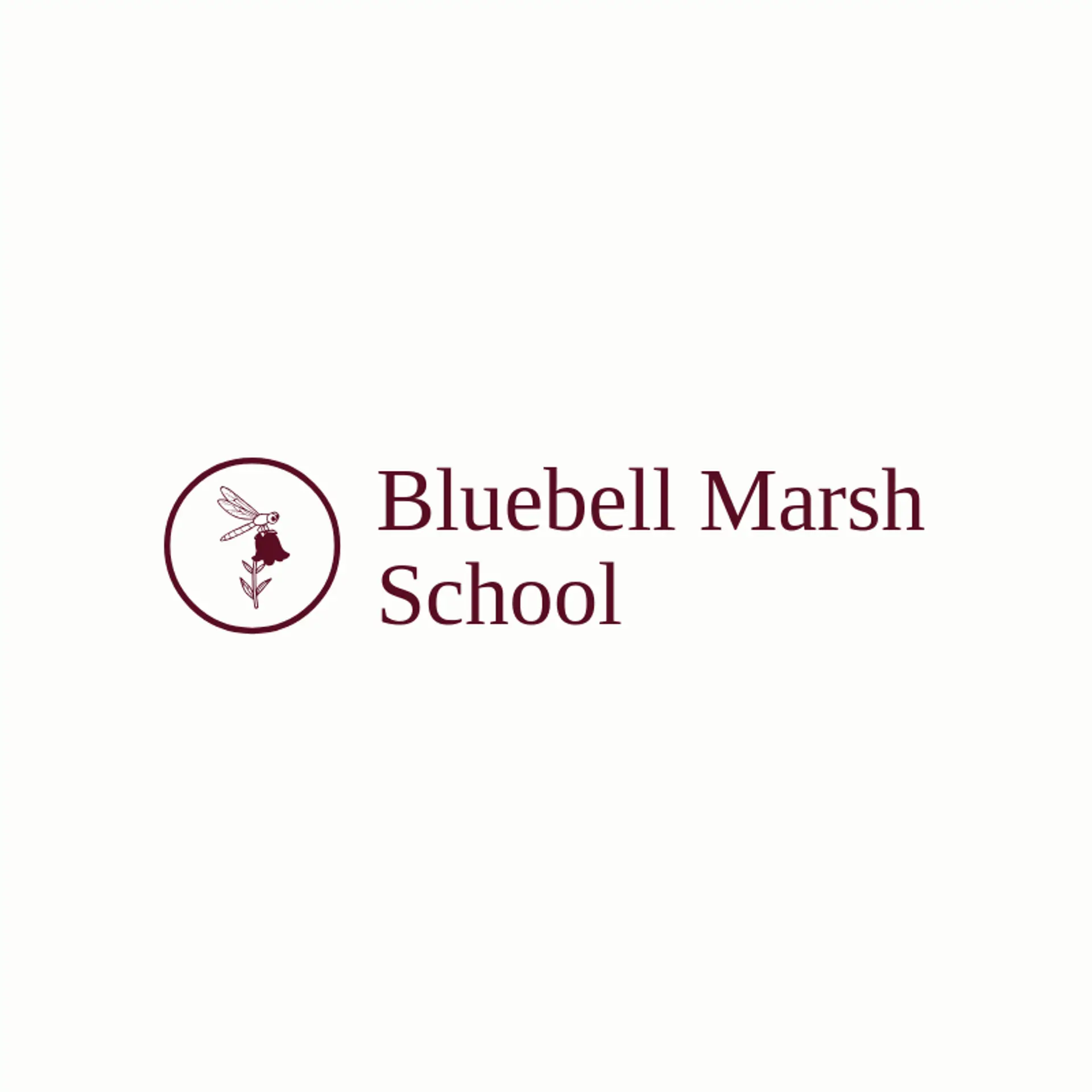 Bluebell Marsh School logo for dragonfly