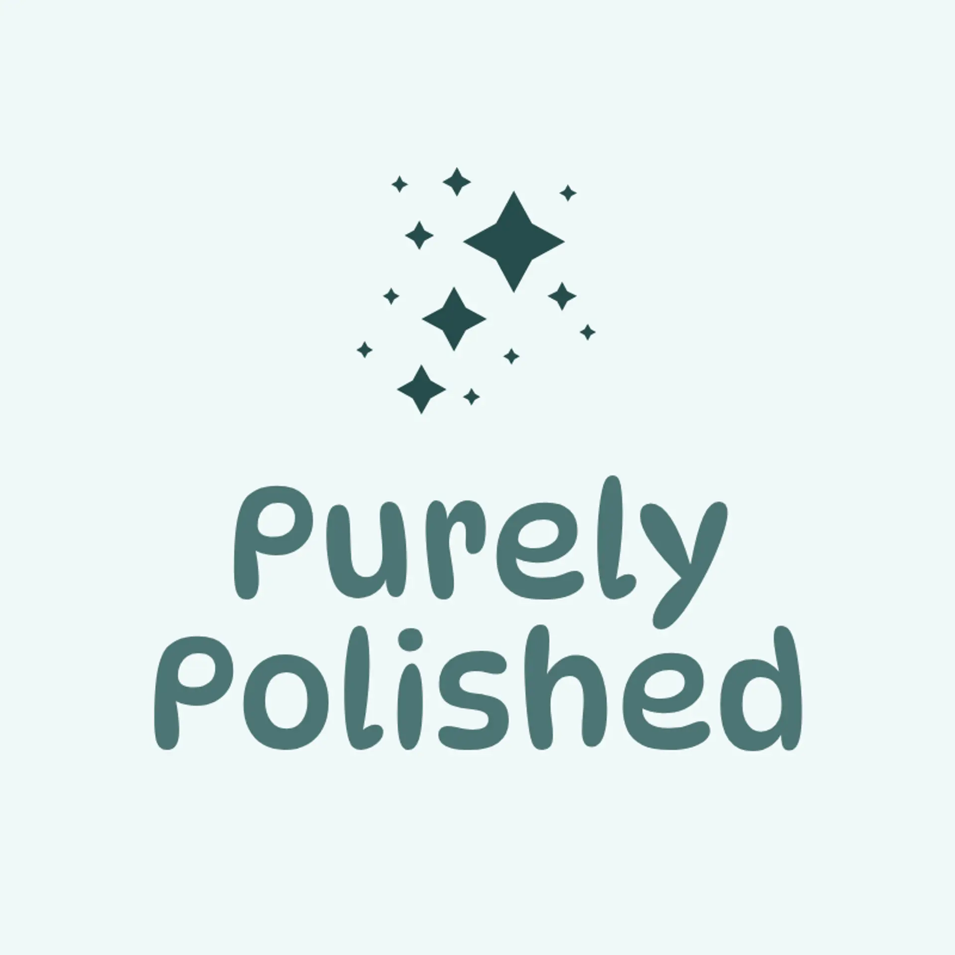 Purely Polished logo for cleaning