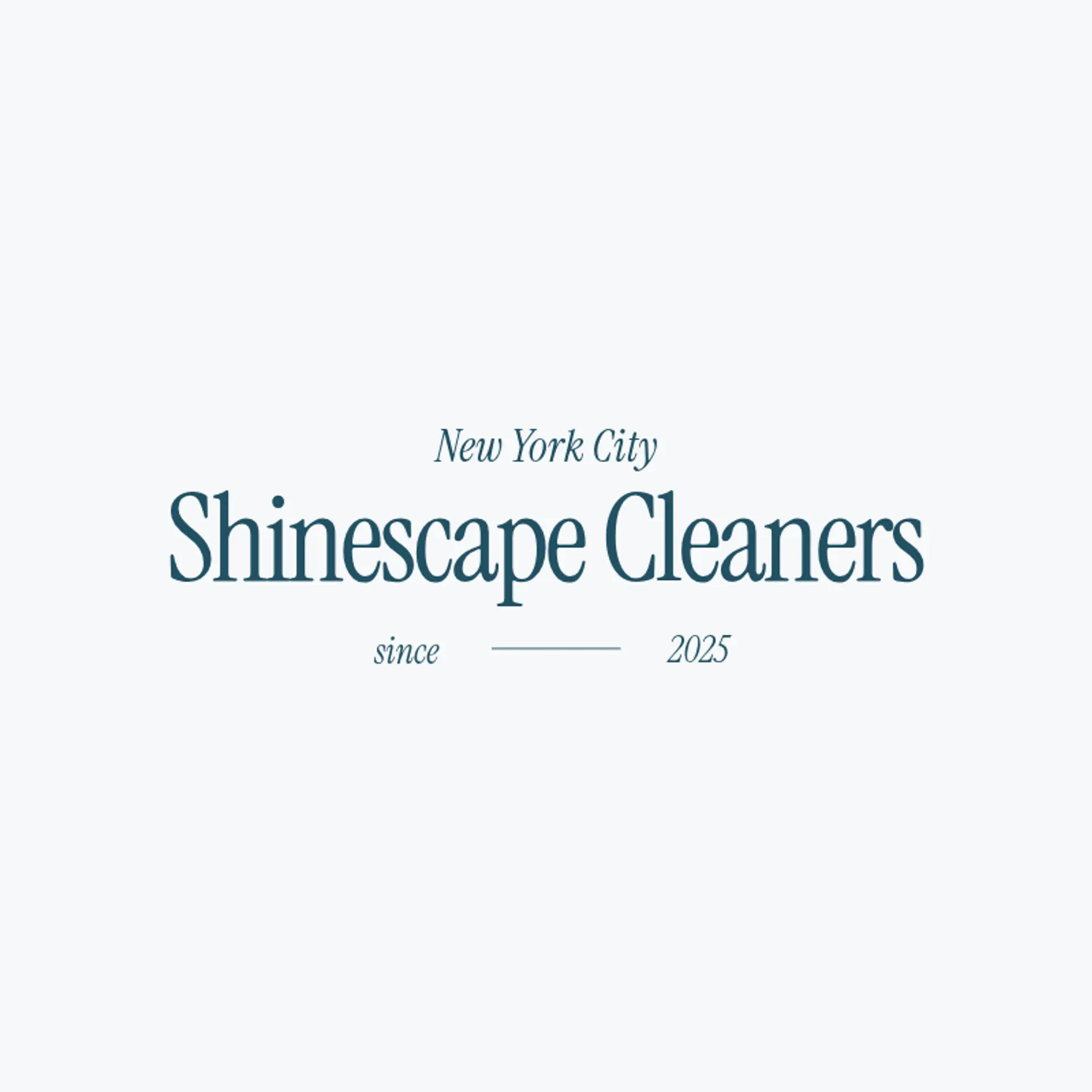 ShineScape Cleaners logo for house cleaning