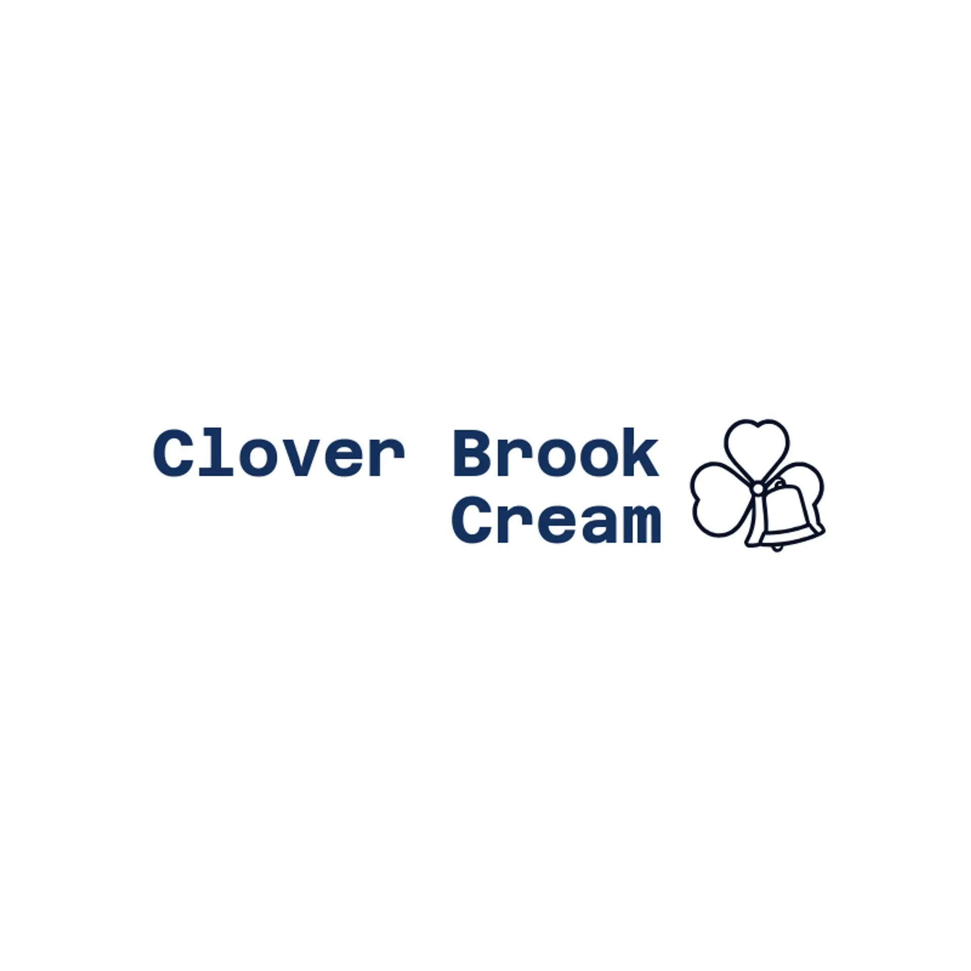 Clover Brook Cream logo for dairy farm