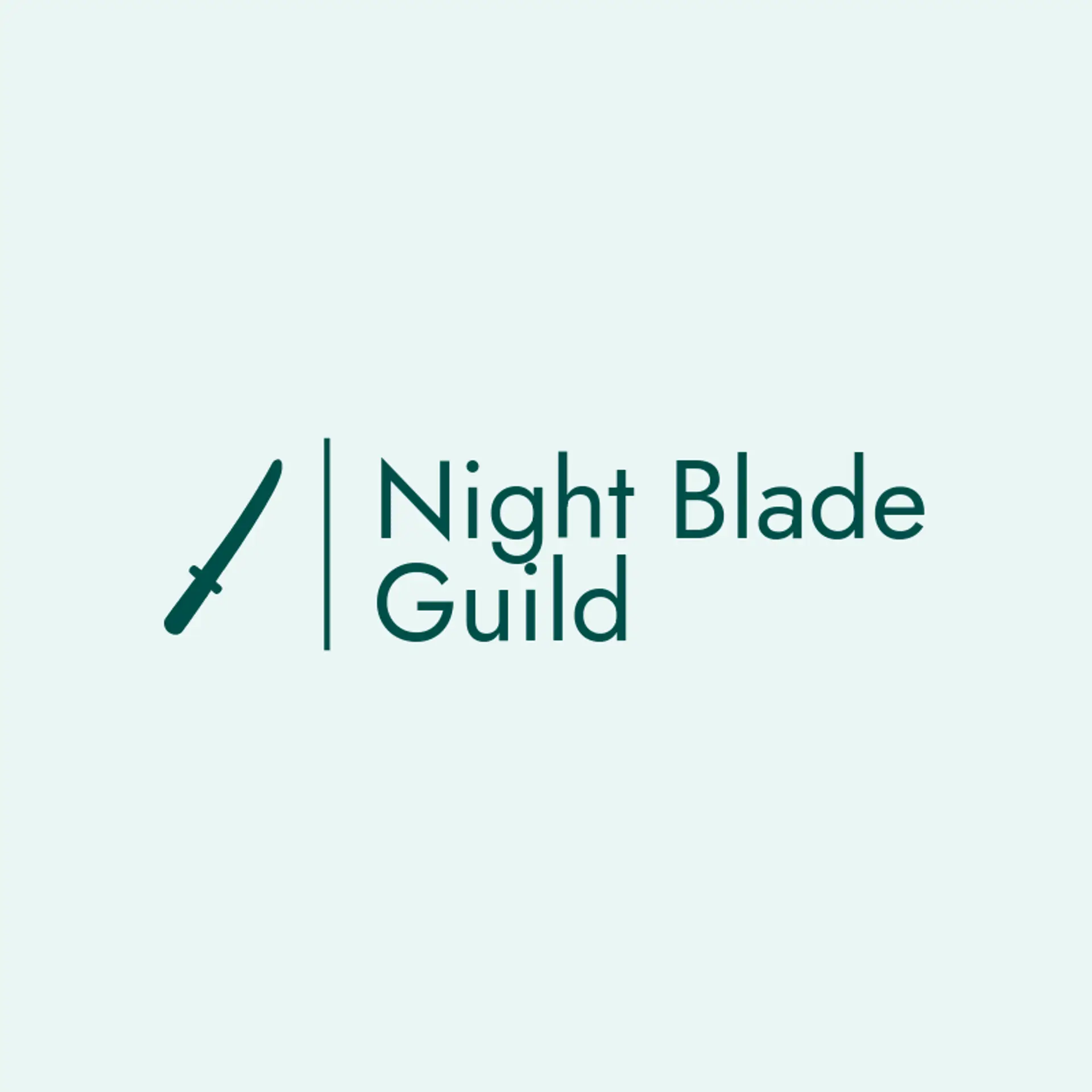 Night Blade Guild logo for anime character