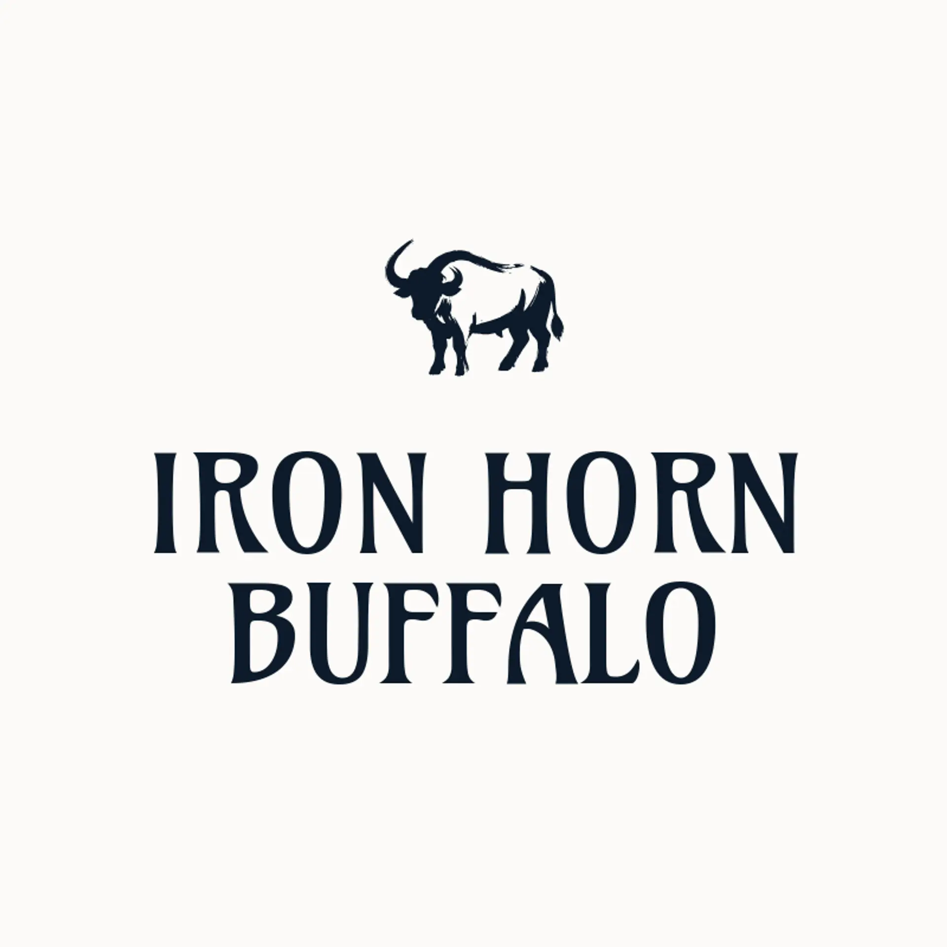 Iron Horn Buffalo logo for buffalo