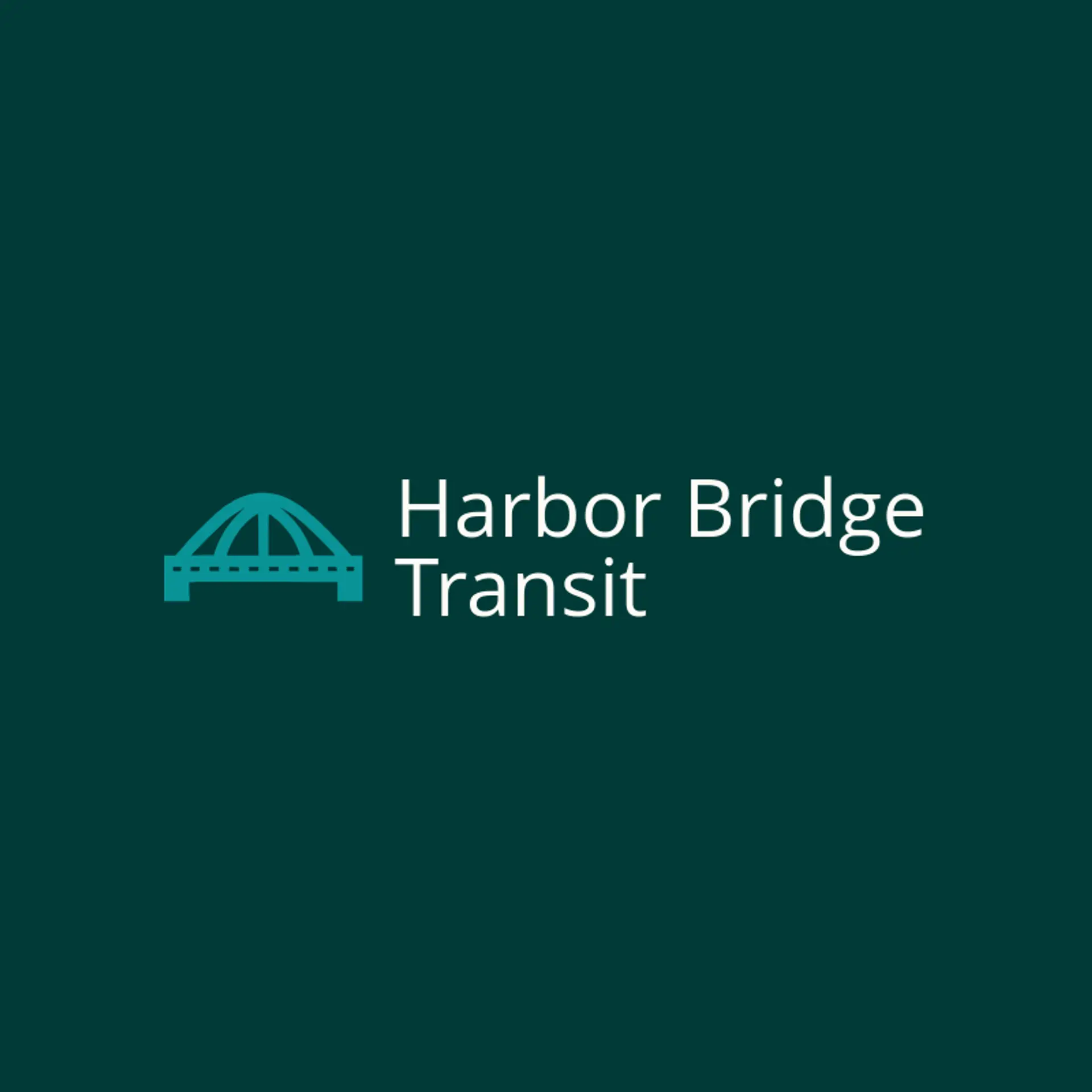 Harbor Bridge Transit logo for highway