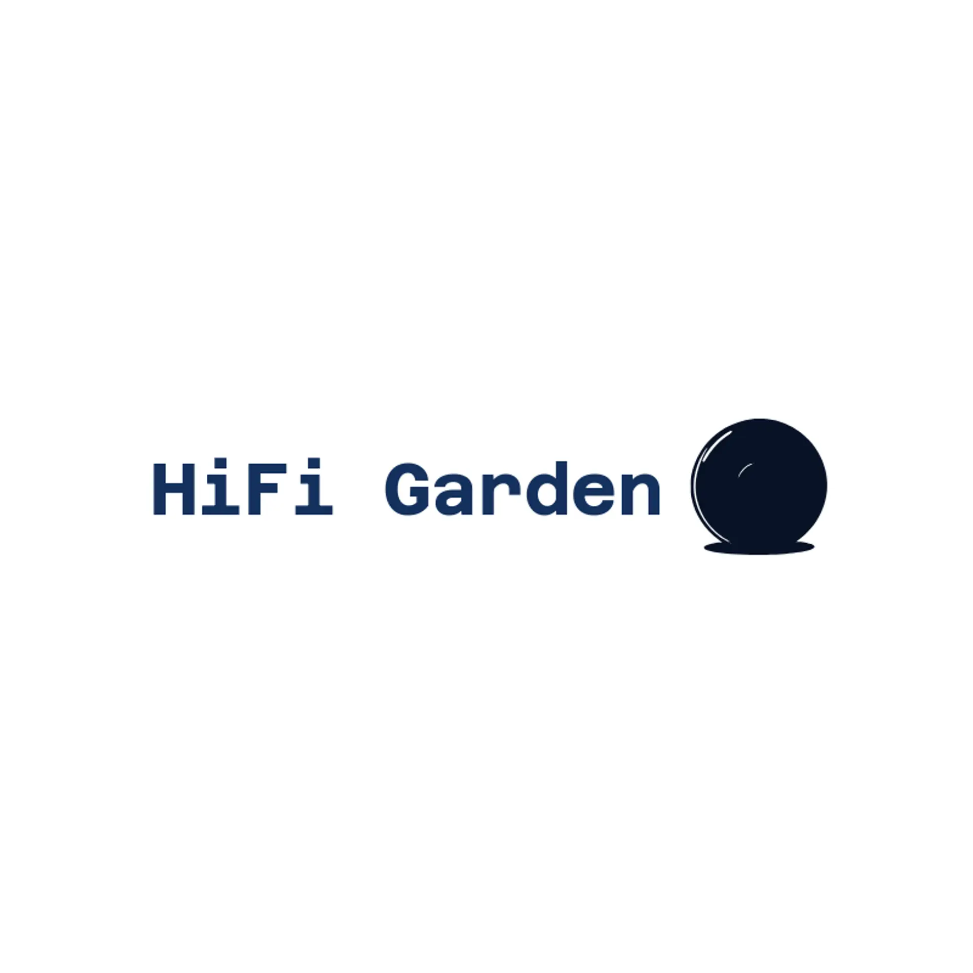 HiFi Garden logo for record
