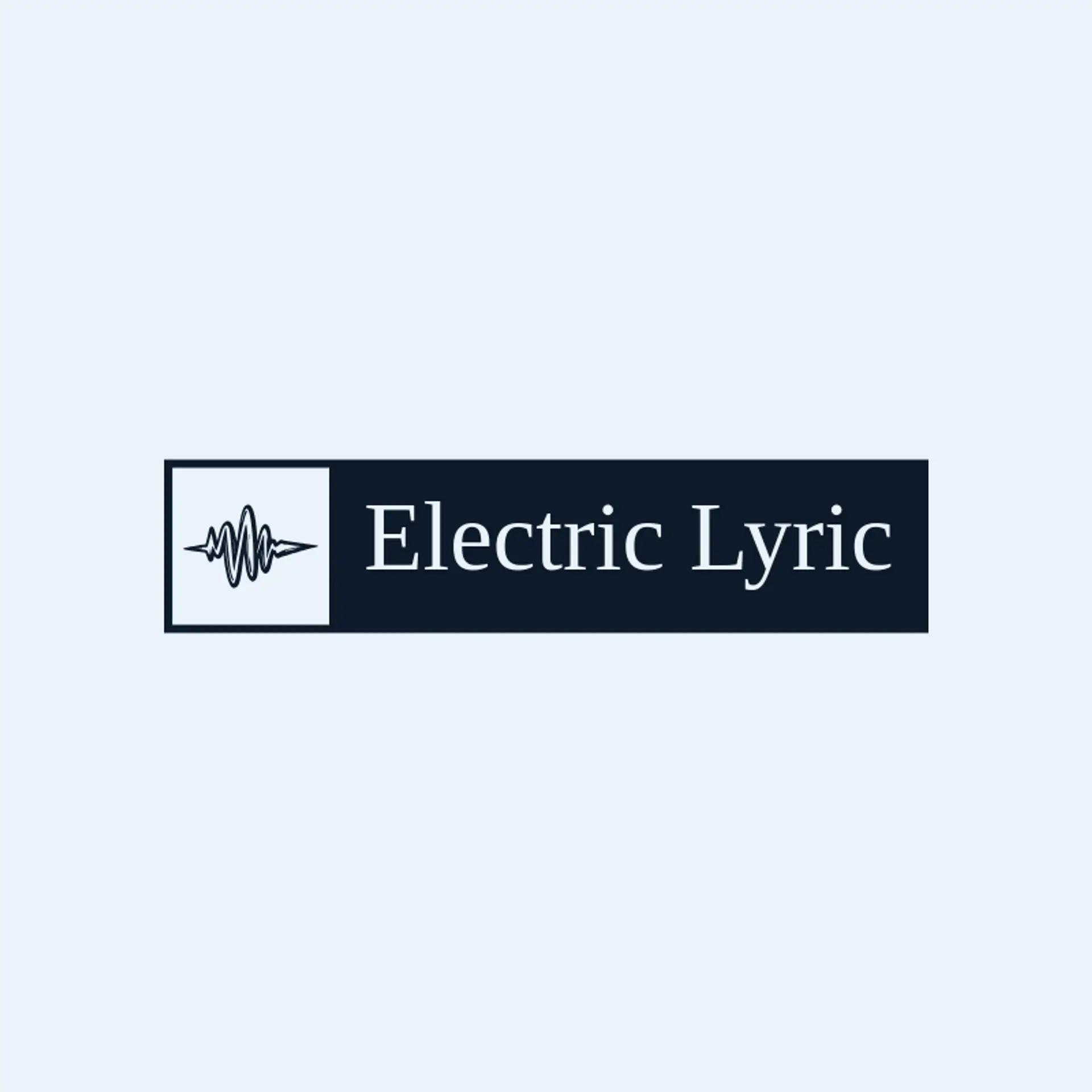 Electric Lyric logo for sound wave