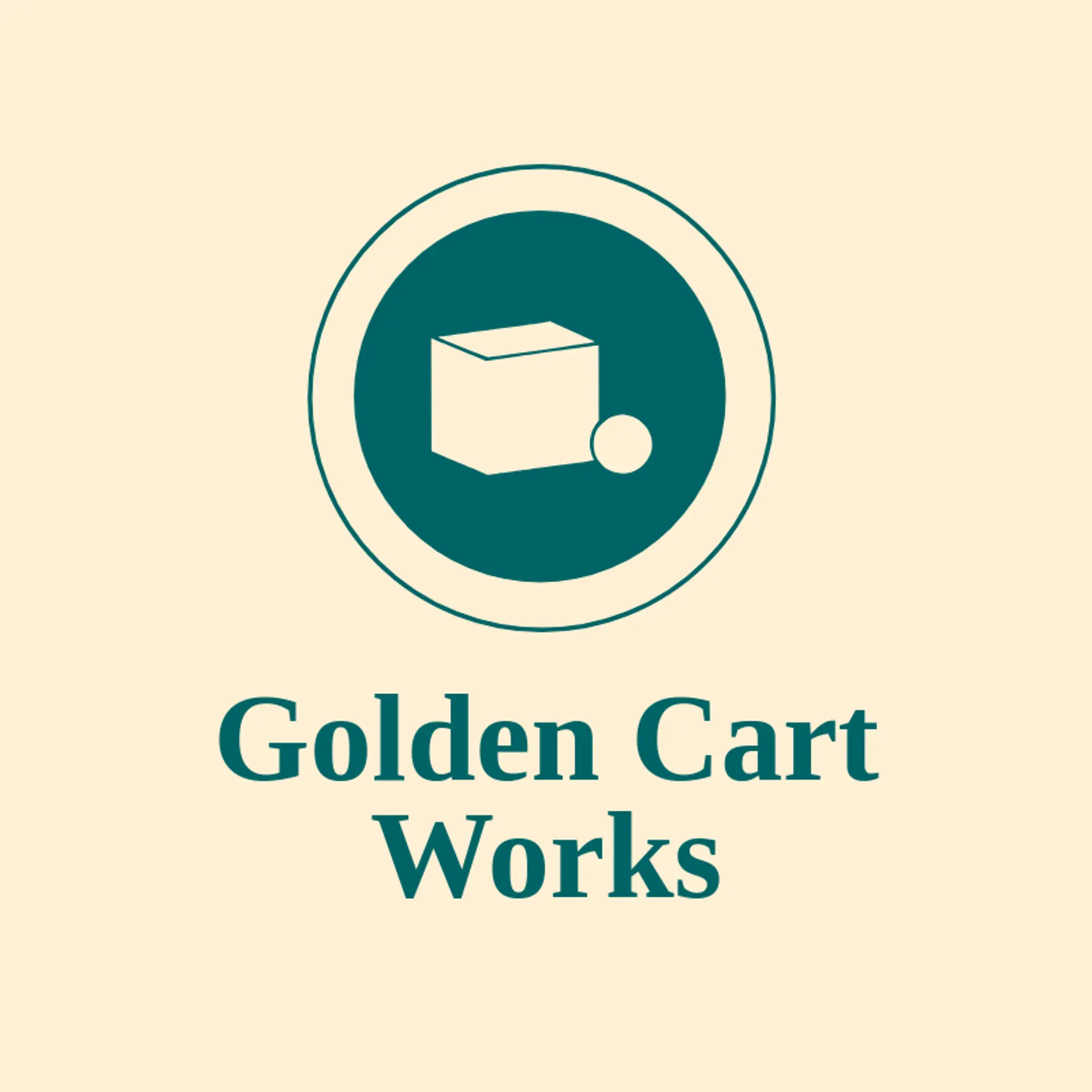 Golden Cart Works logo for dropshipping