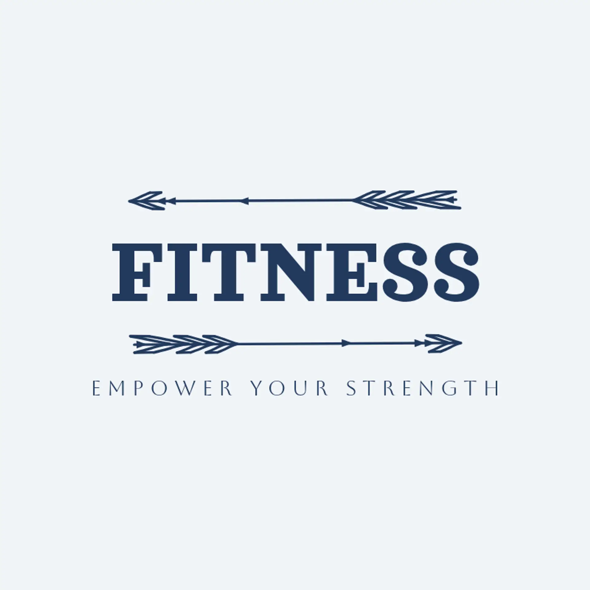 Fitness logo for fitness brand
