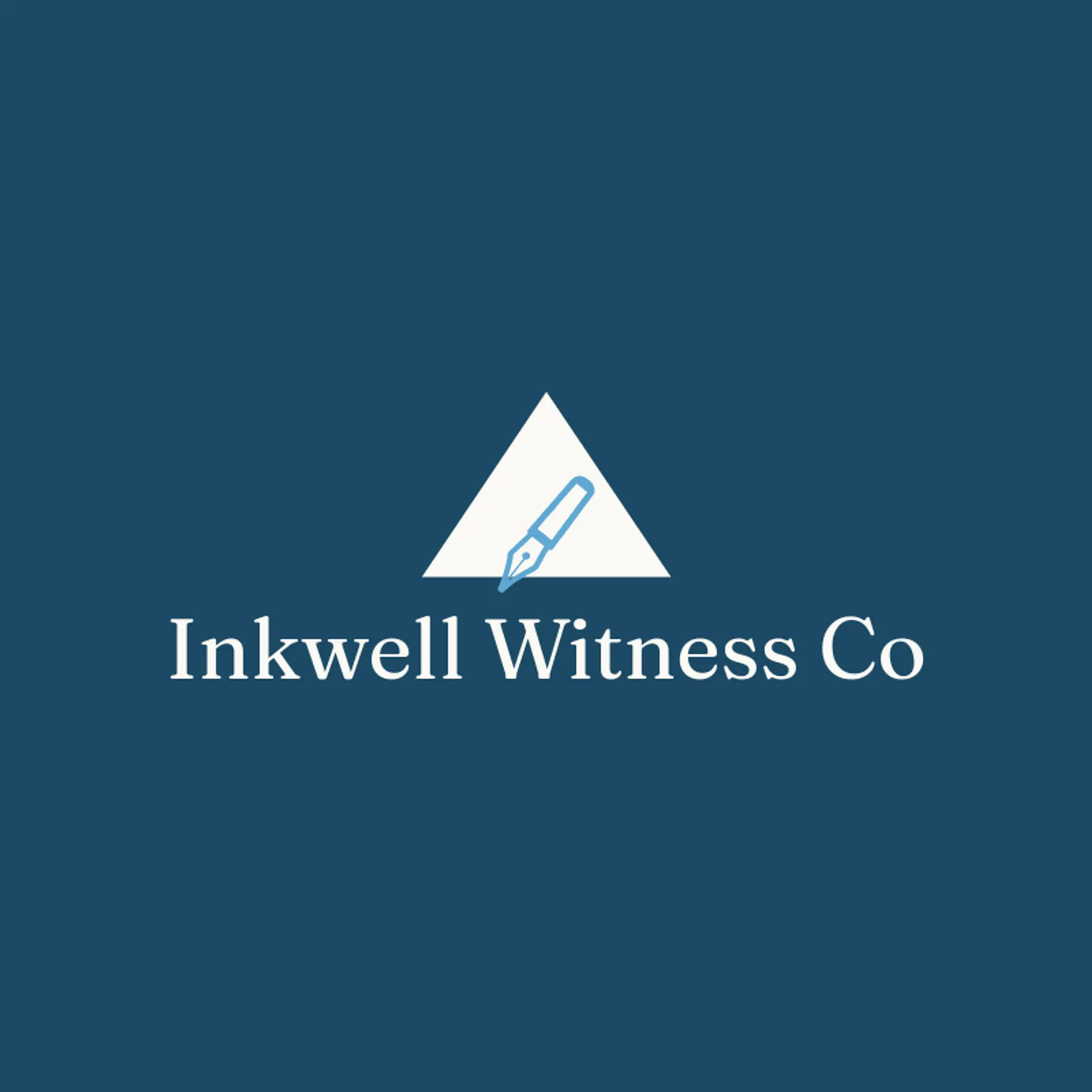 Inkwell Witness Co logo for notary