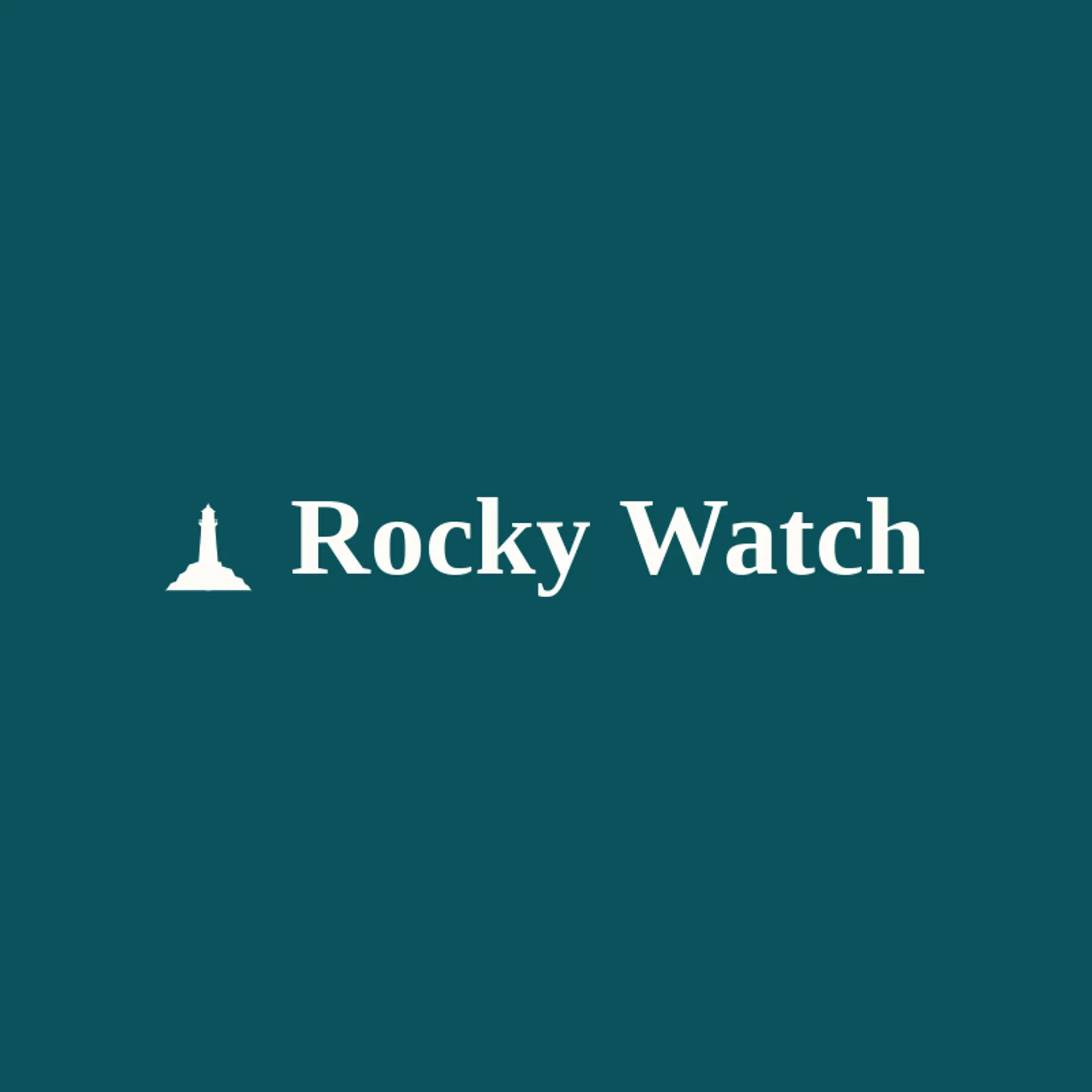 Rocky Watch logo for lighthouse
