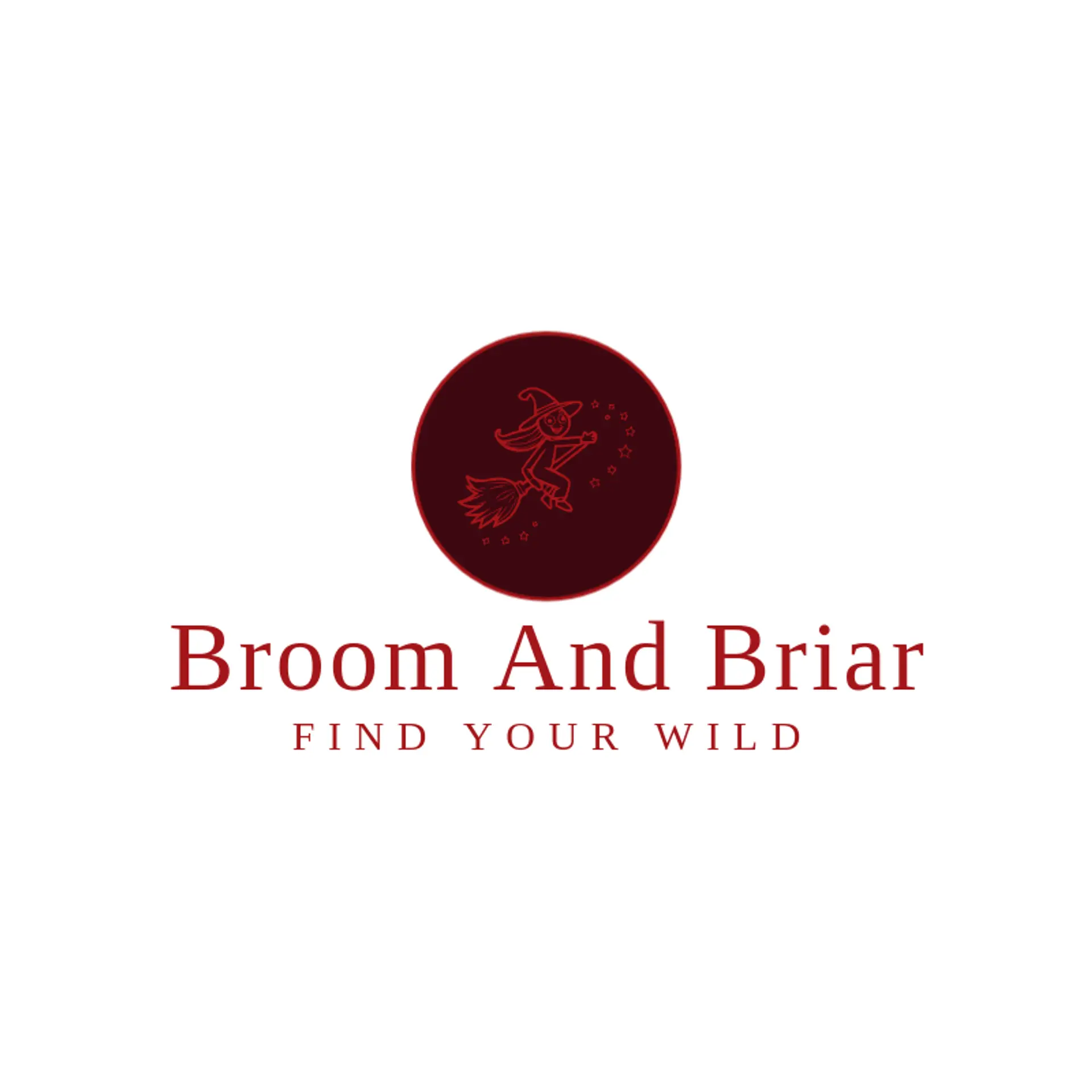 Broom and Briar logo for witch
