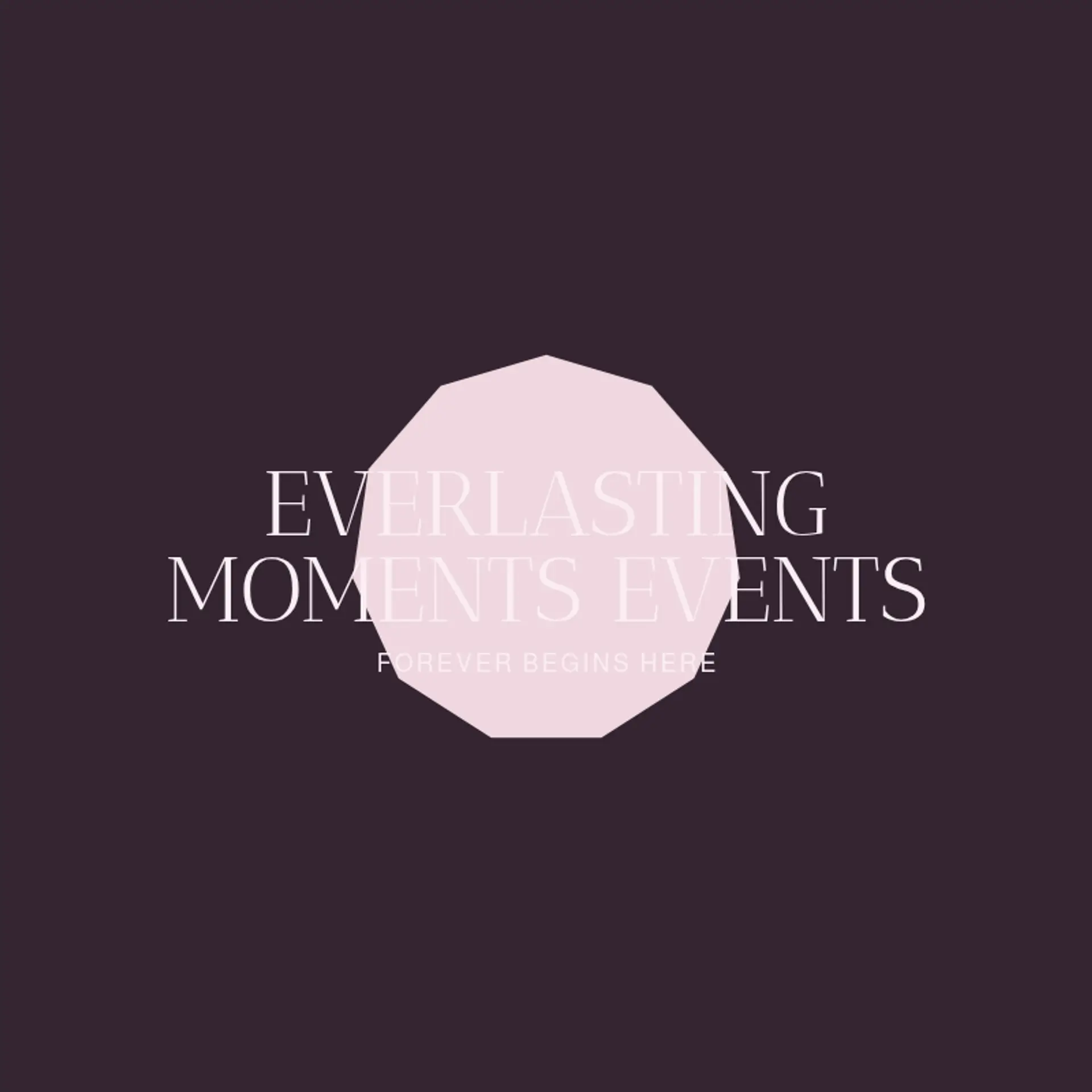 EverBloom Weddings logo for wedding business