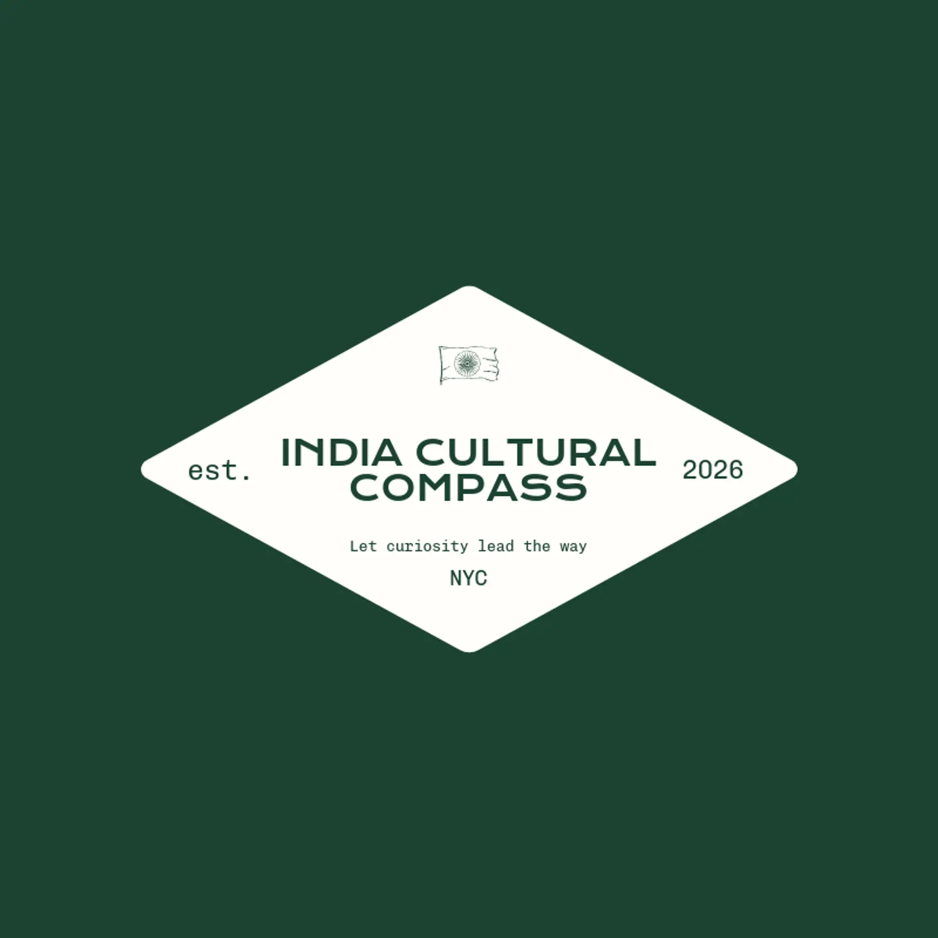 India Cultural Compass logo for india