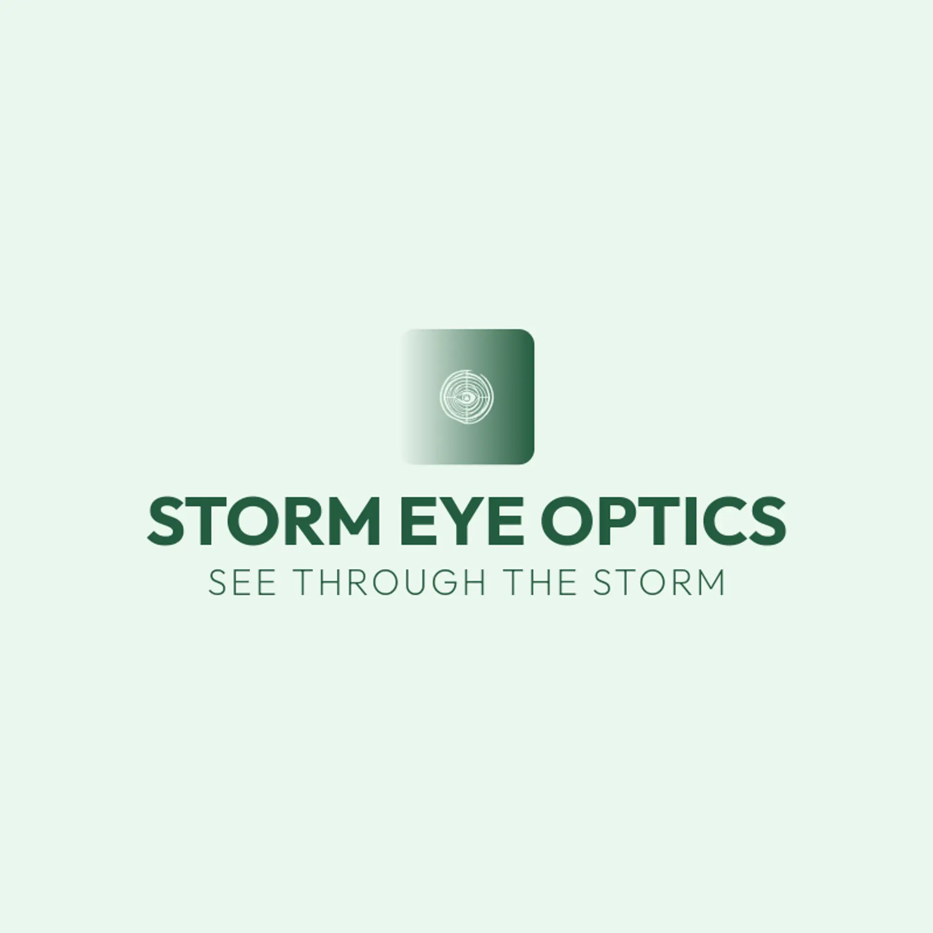 Storm Eye Optics logo for cyclone