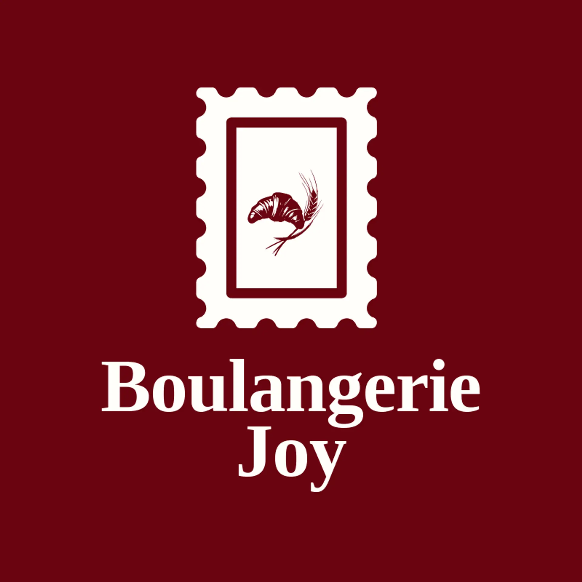 Boulangerie Joy logo for french