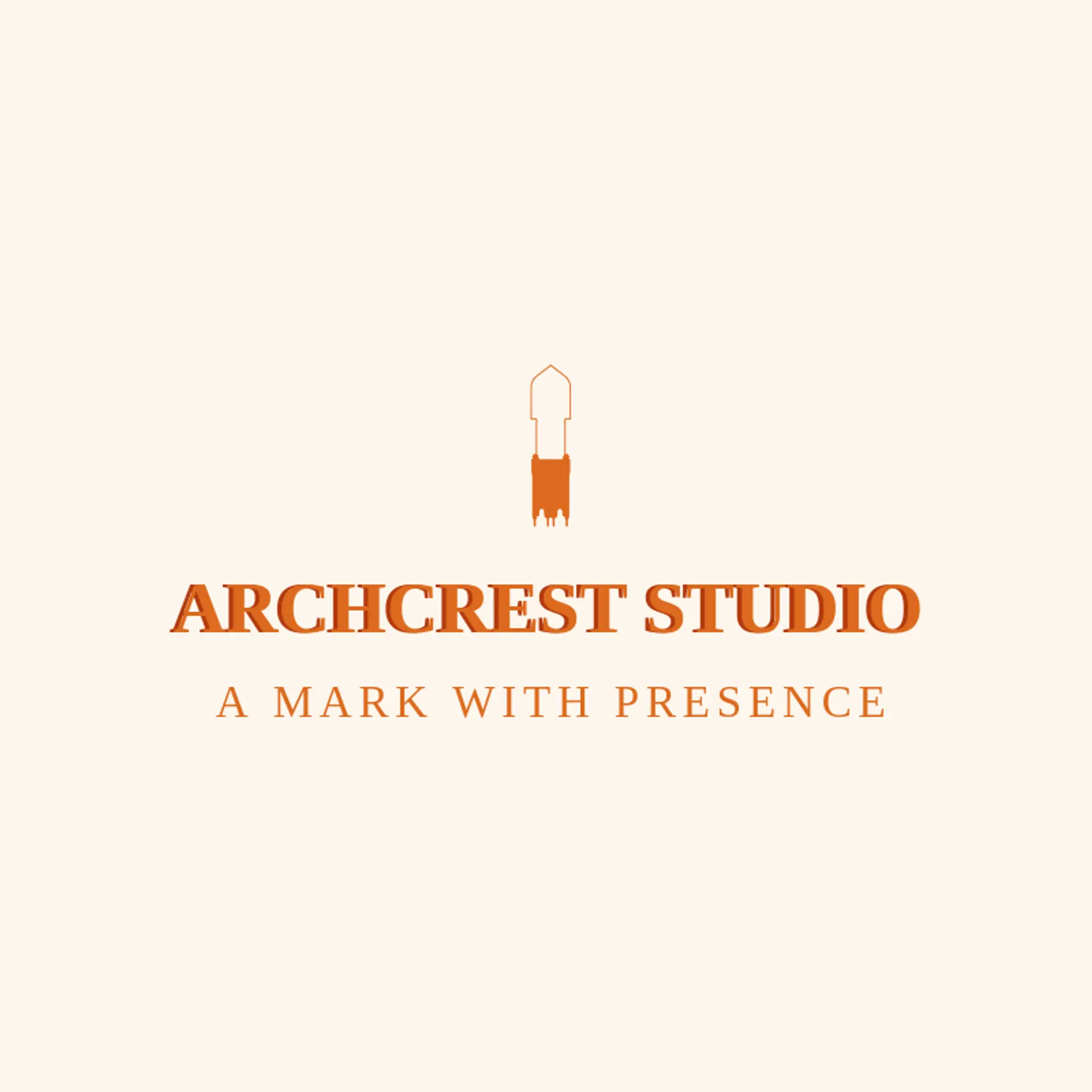 Archcrest Studio logo for arch