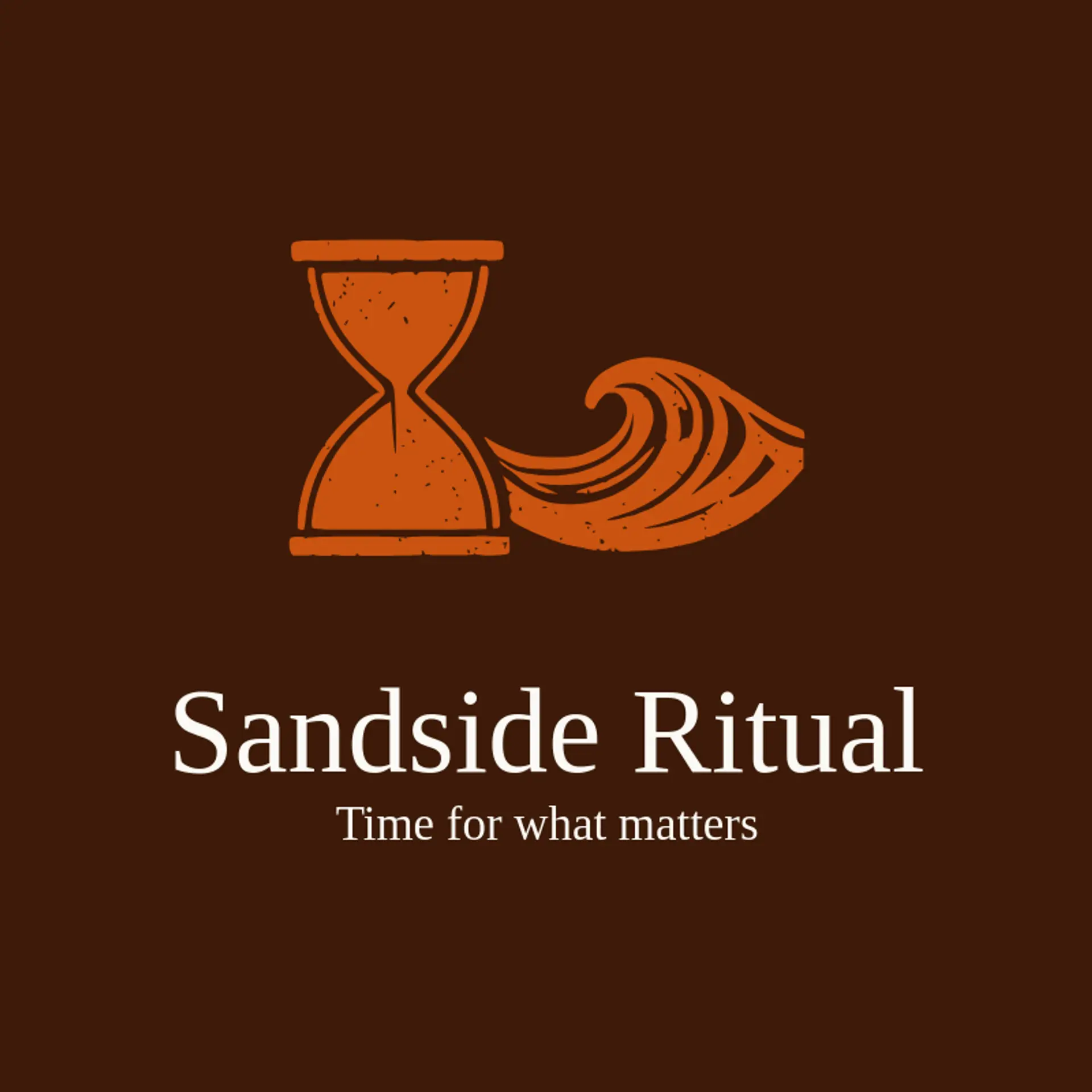 Sandside Ritual logo for hourglass