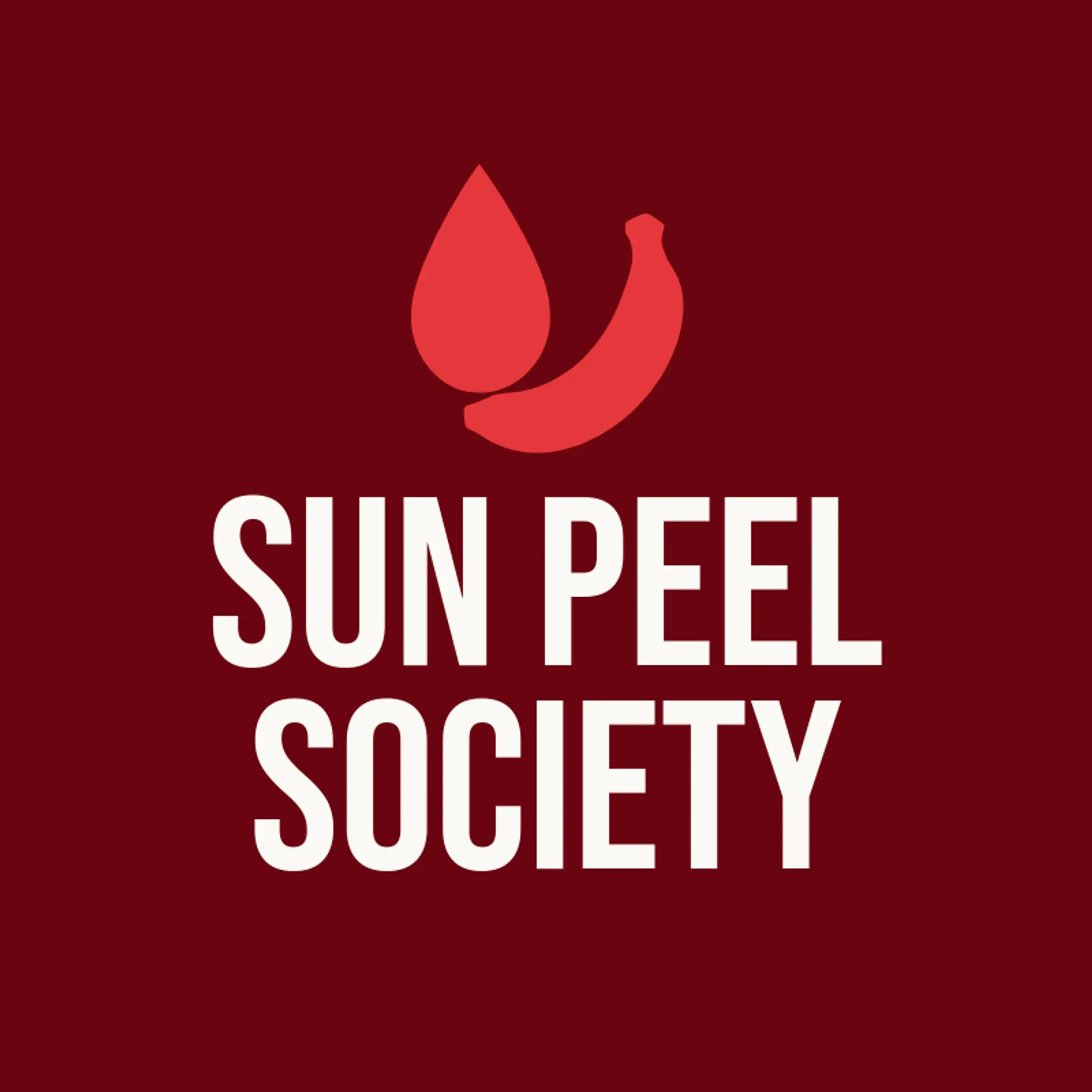 Sun Peel Society logo for banana
