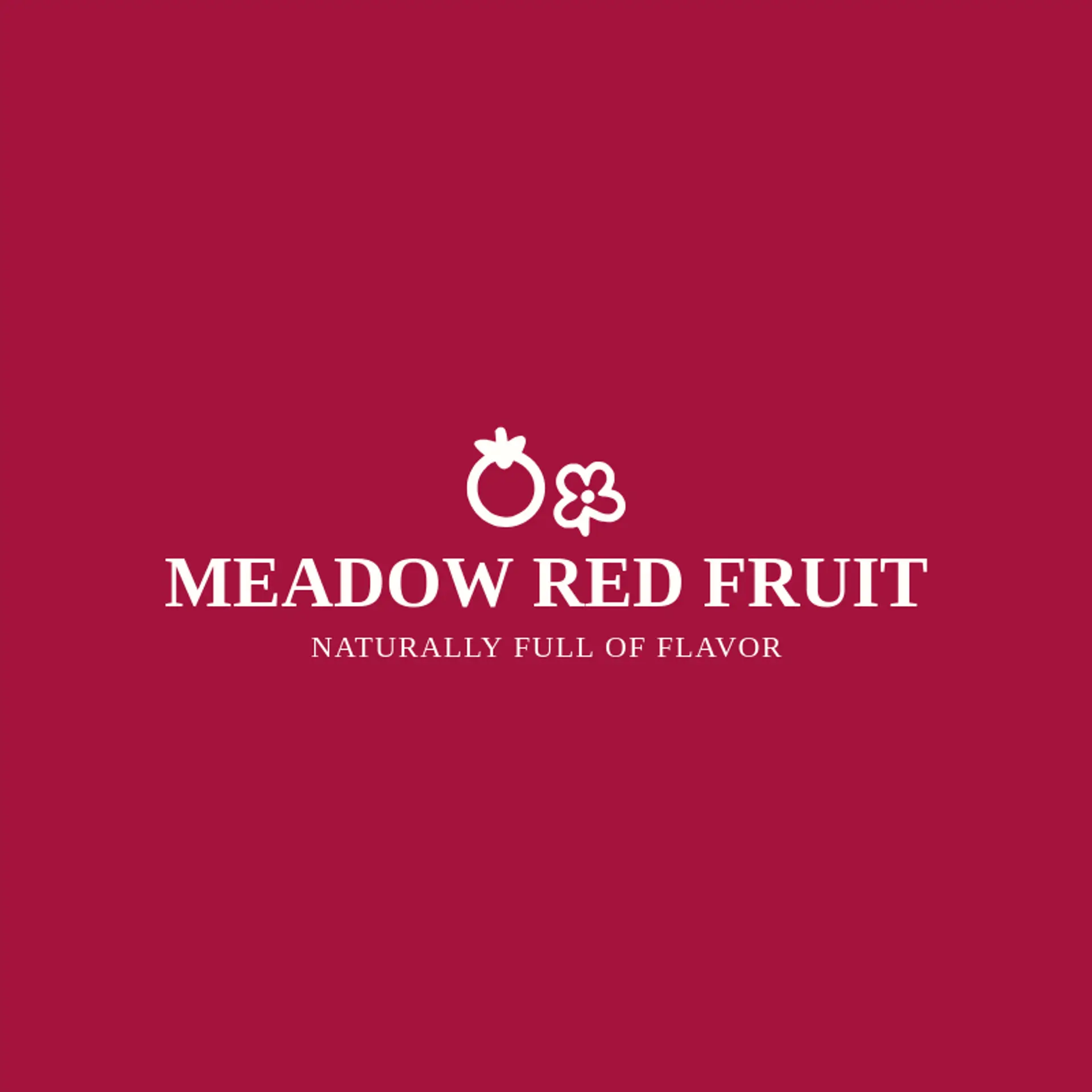 Meadow Red Fruit logo for berry