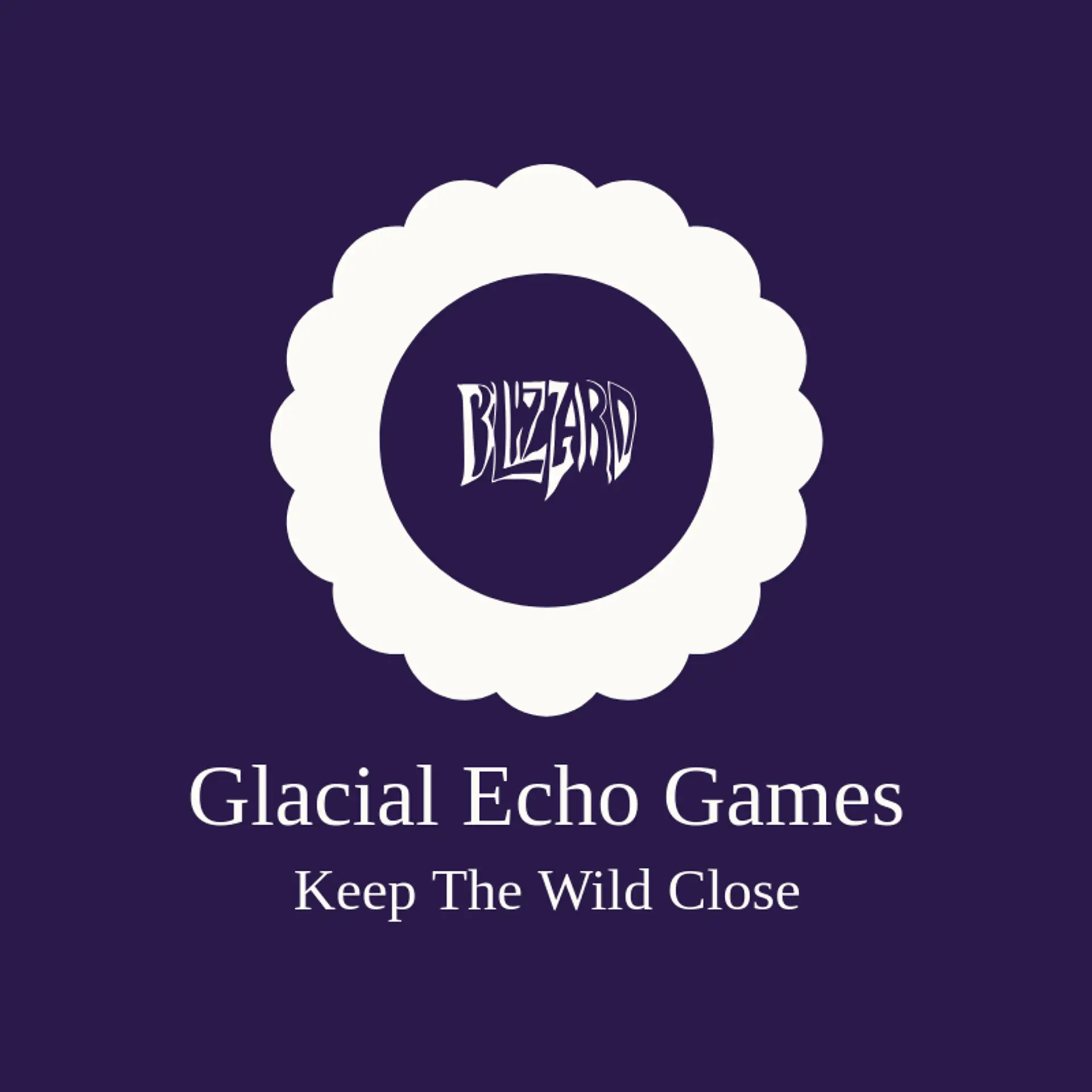 Glacial Echo Games logo for blizzard