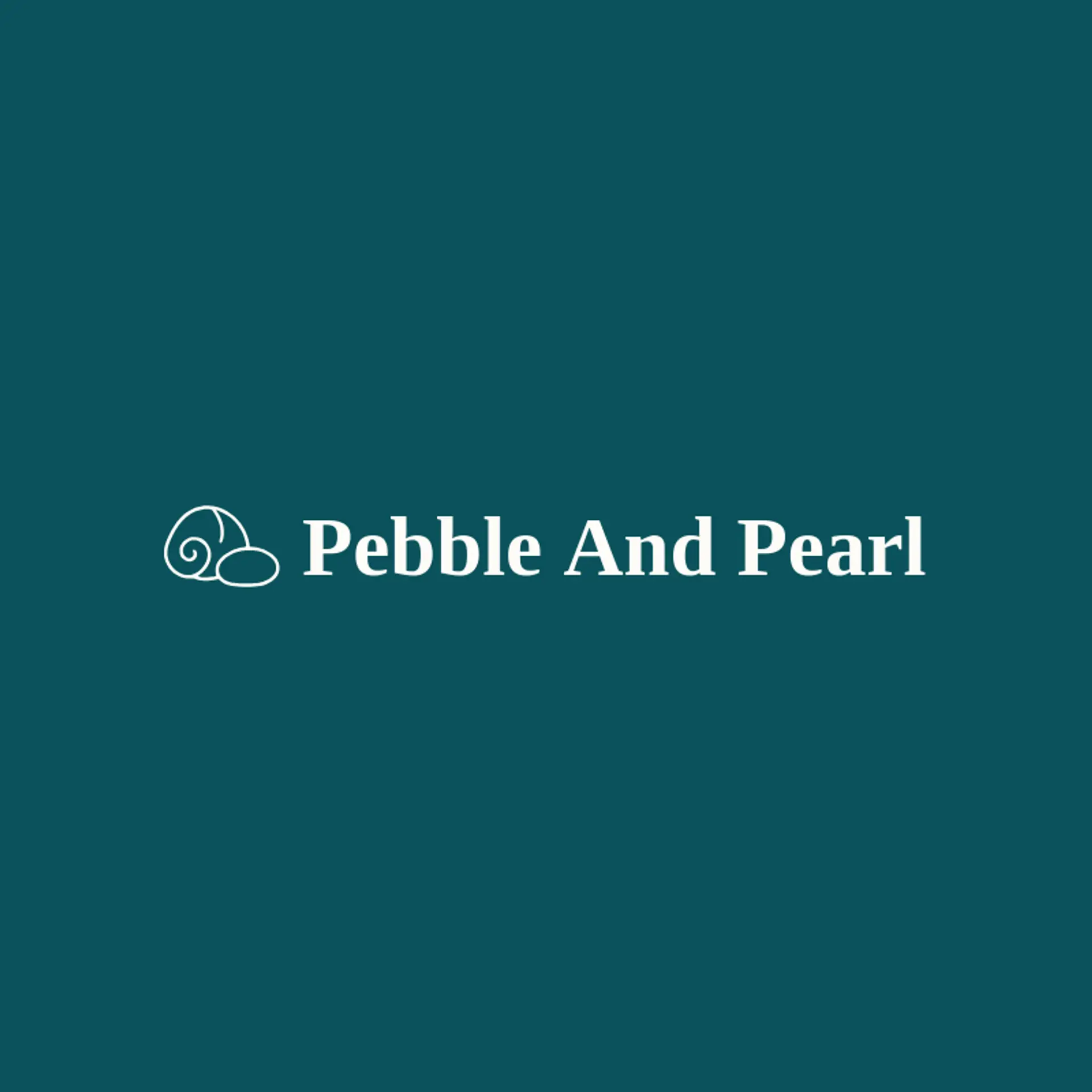 Pebble and Pearl logo for shell