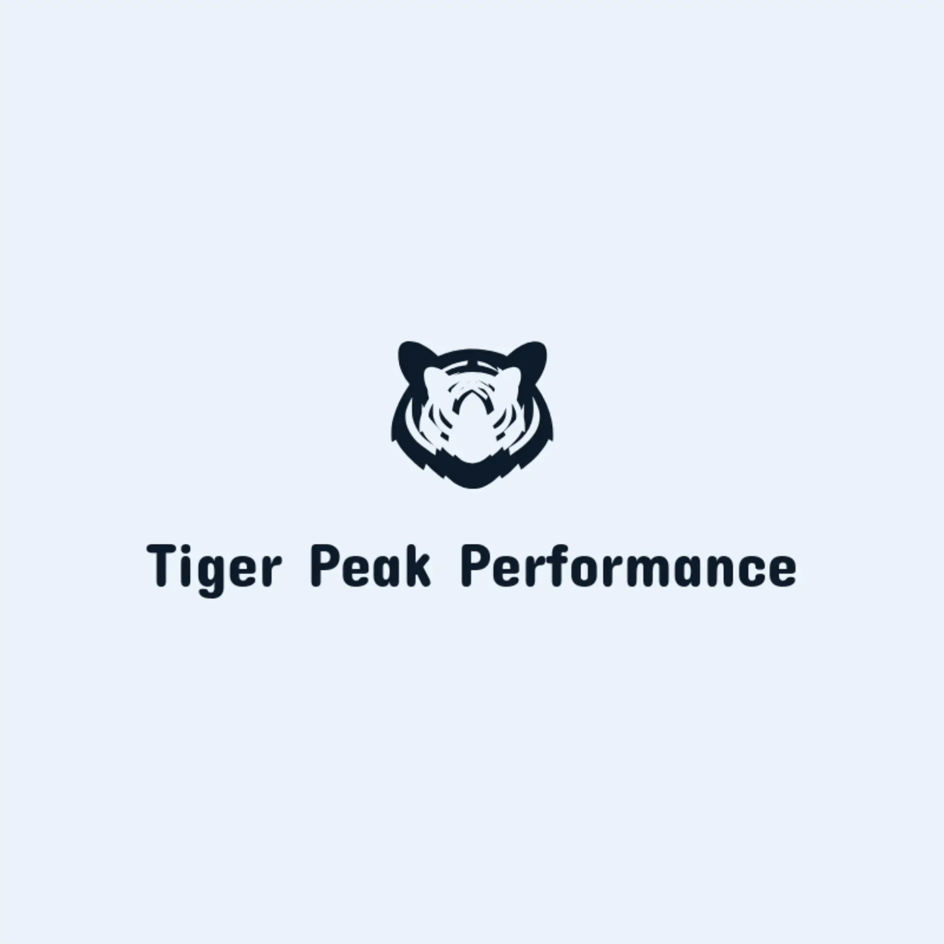 Tiger Peak Performance logo for tiger