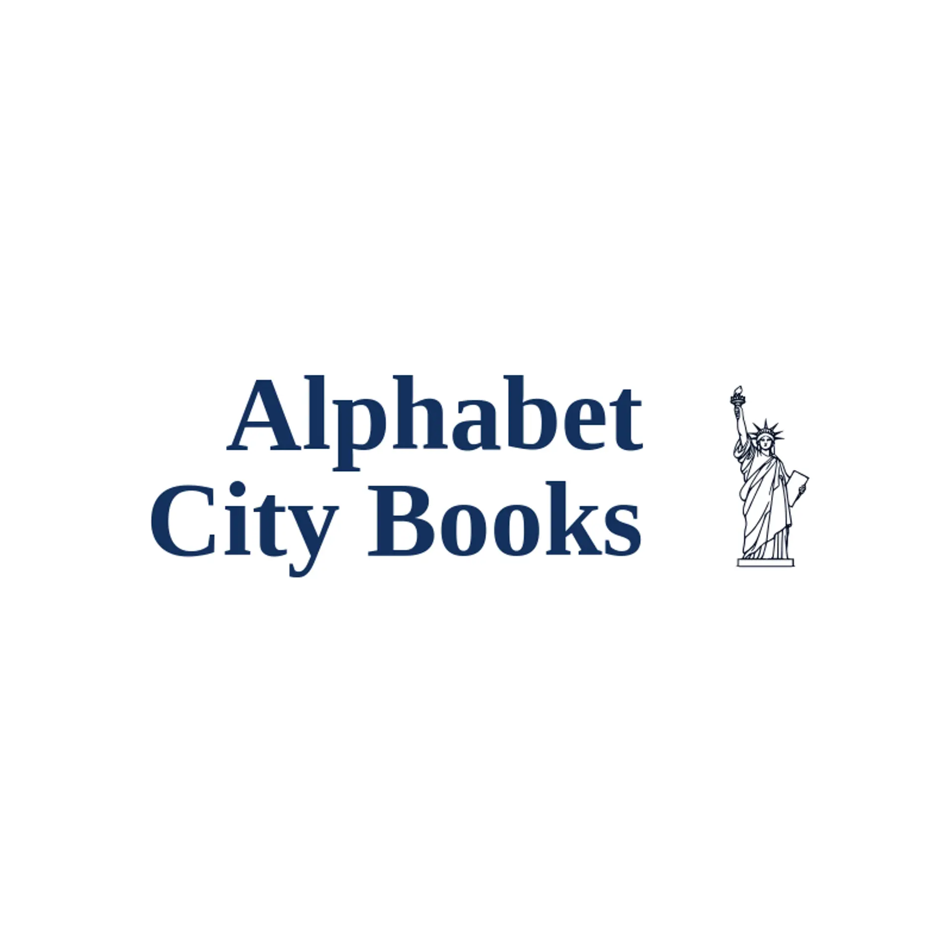 Alphabet City Books logo for new york