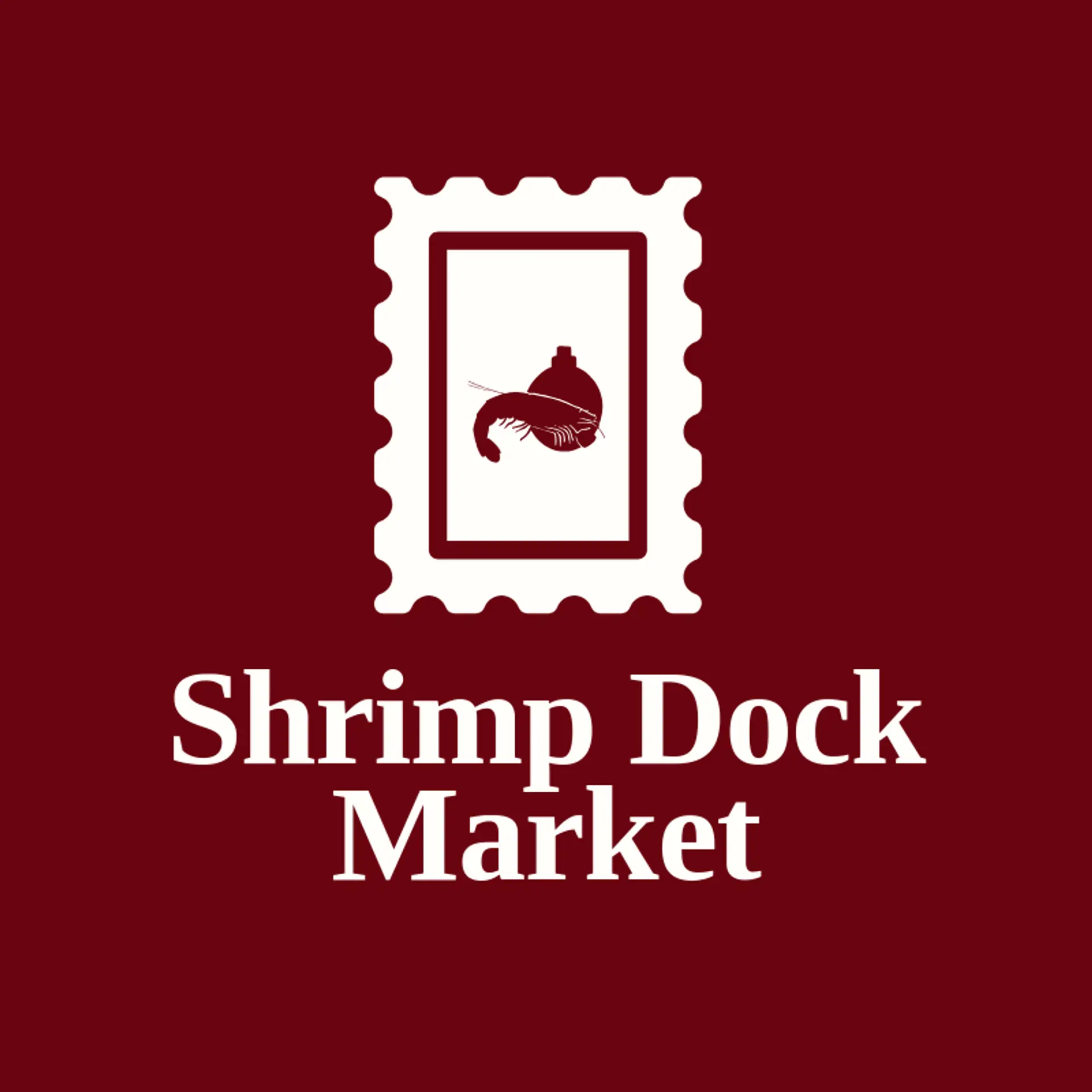 Shrimp Dock Market logo for shrimp