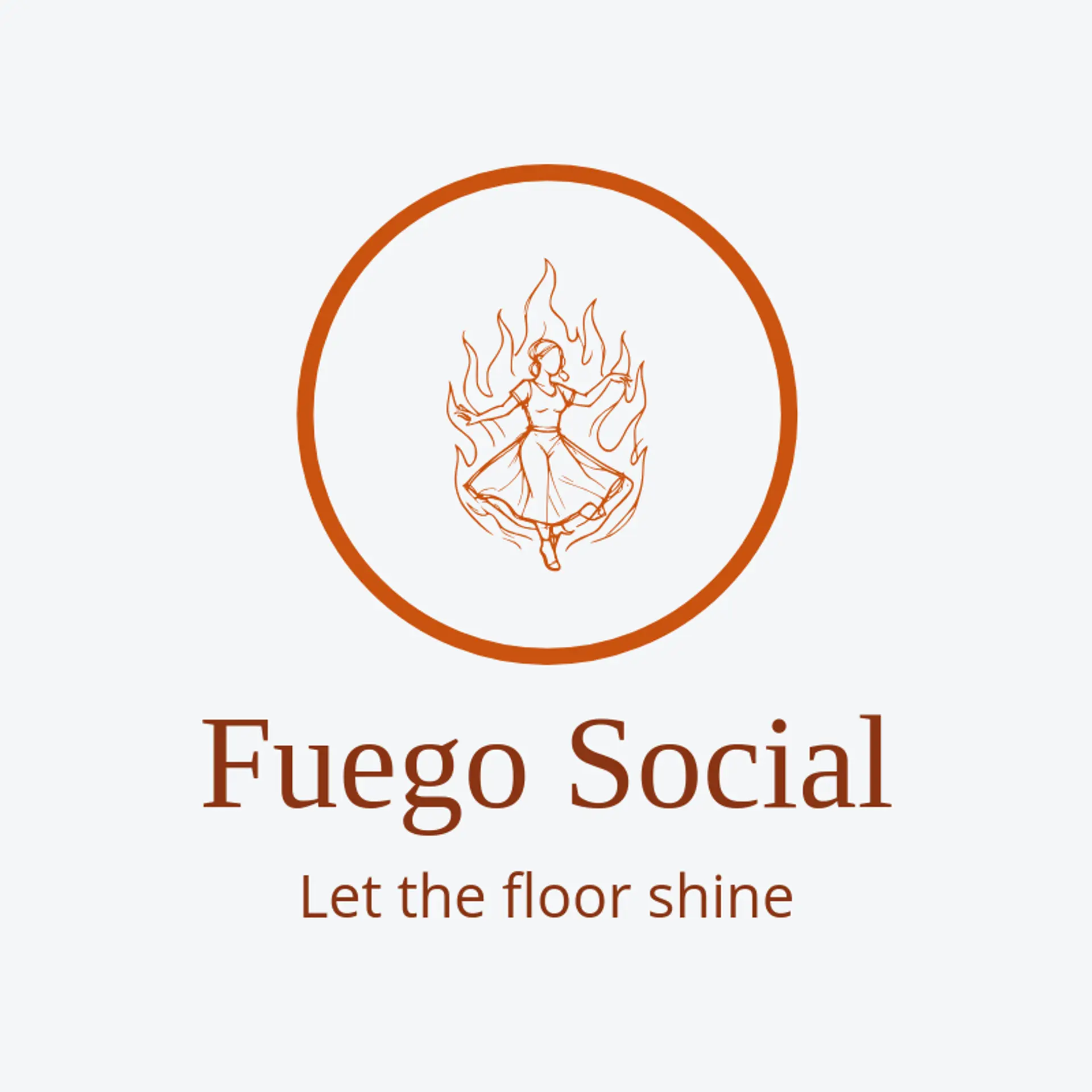 Fuego Social logo for salsa