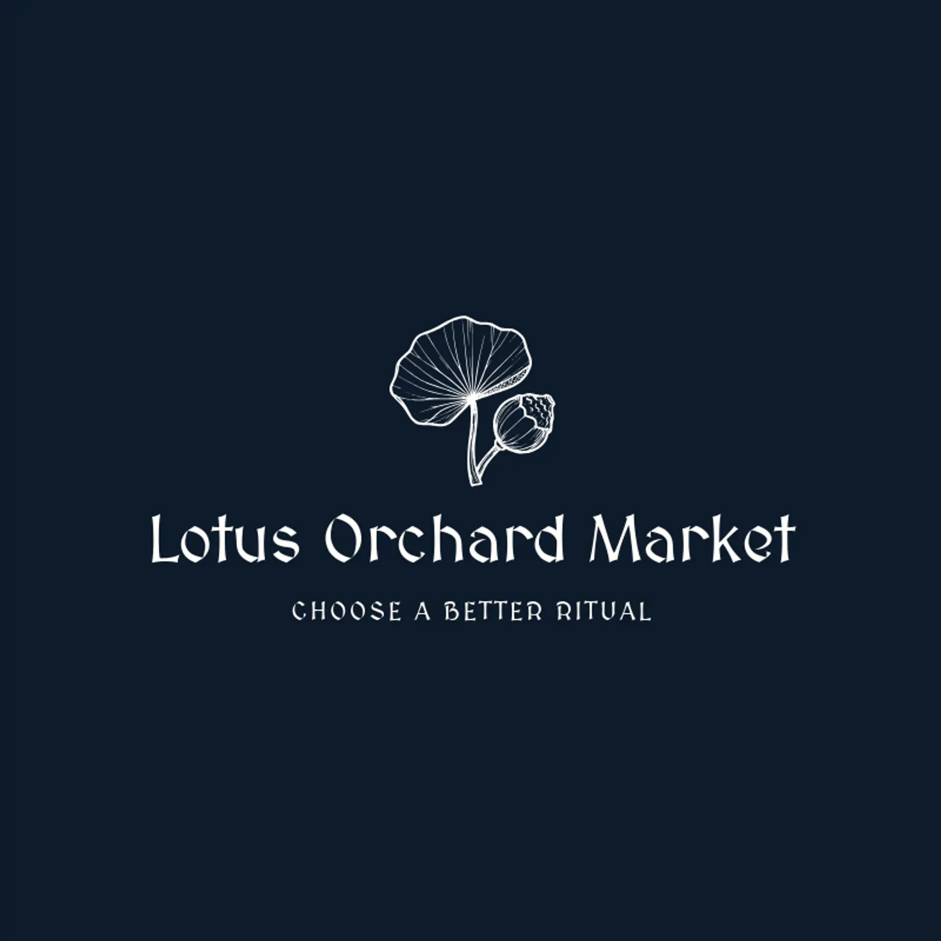 Lotus Orchard Market logo for lotus