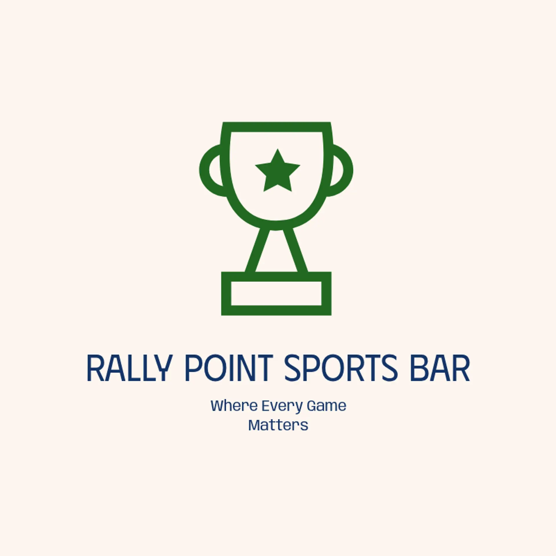 Sporty Pints Bar & Grill logo for sports bar