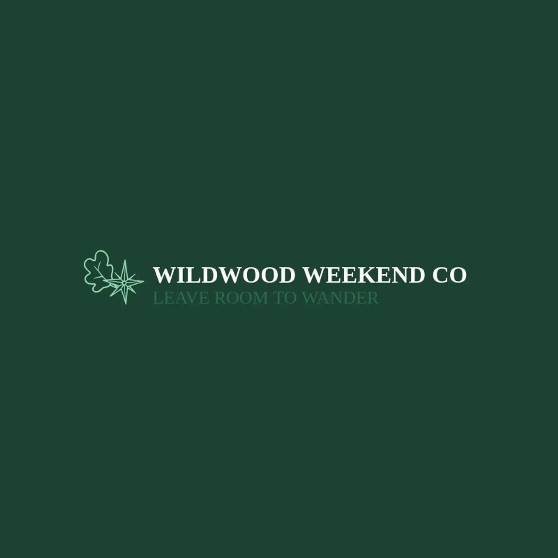 Wildwood Weekend Co logo for recreation
