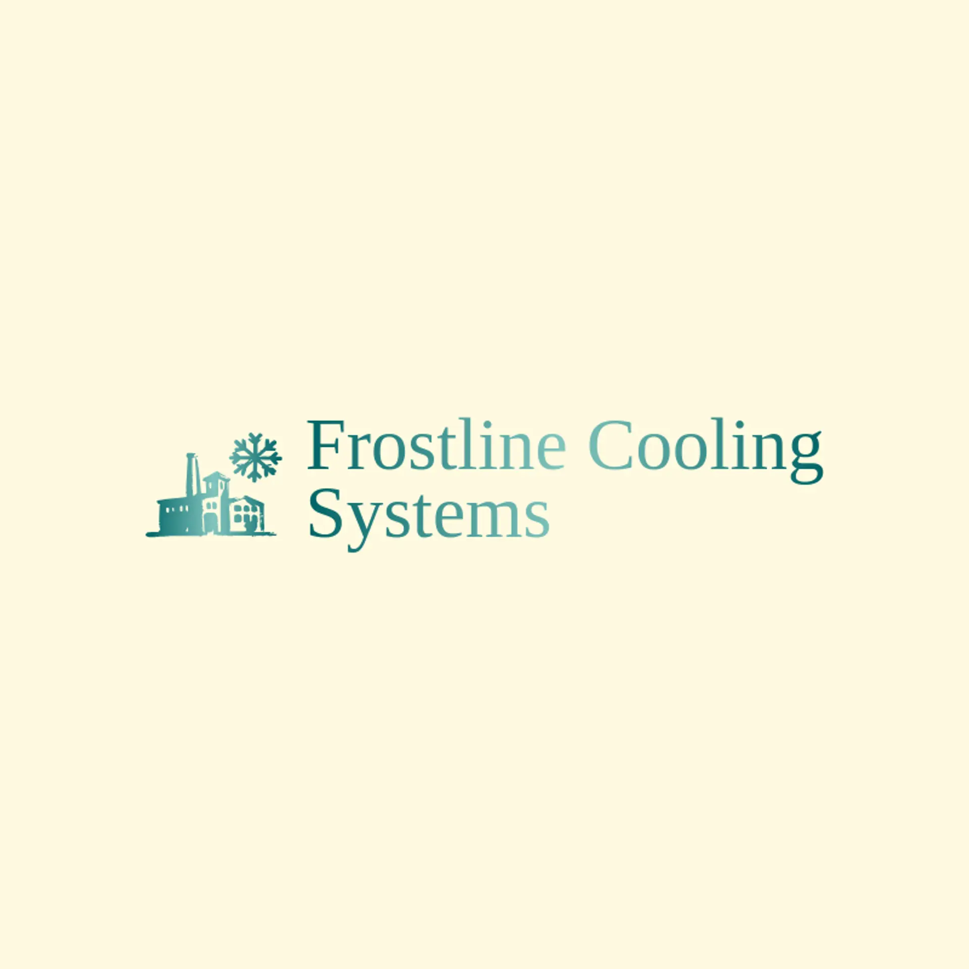 Frostline Cooling Systems logo for factory