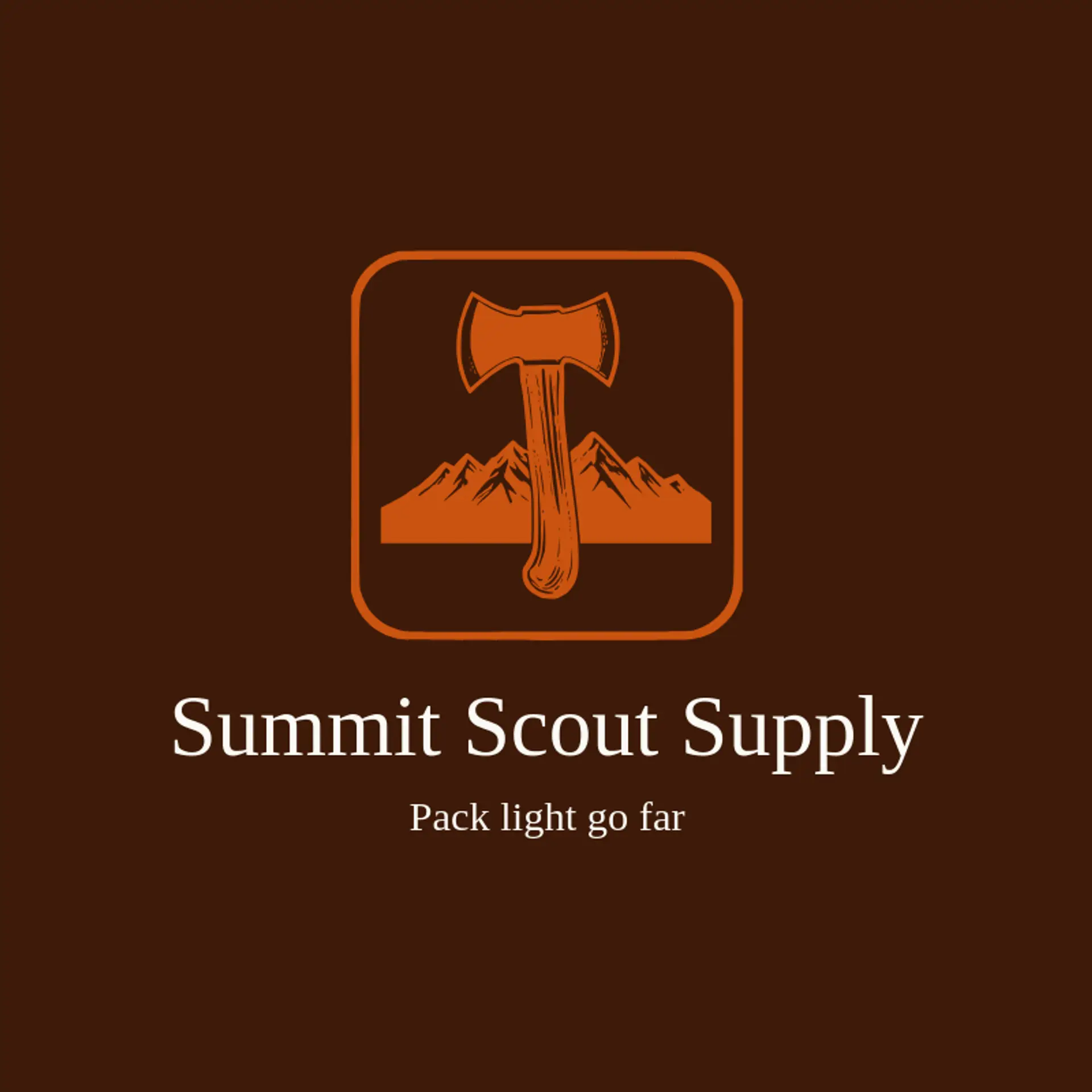 Summit Scout Supply logo for tomahawk