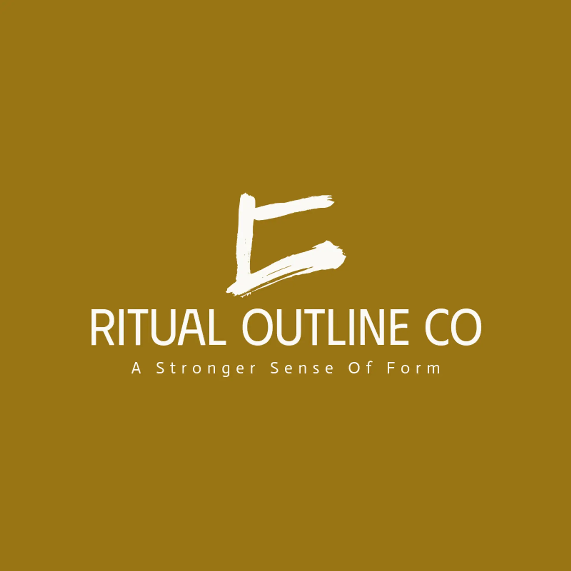 Ritual Outline Co logo for line