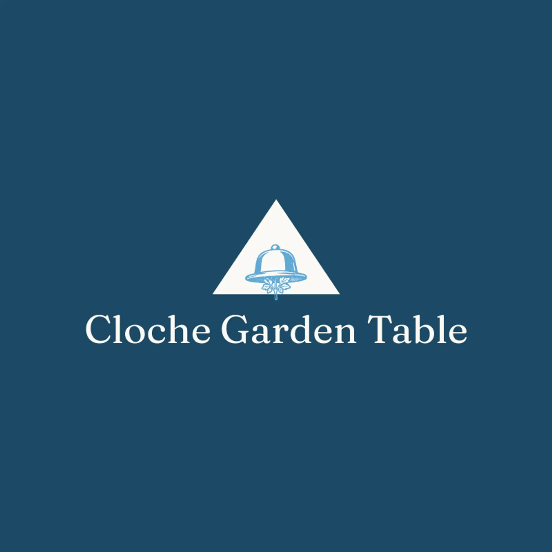 Cloche Garden Table logo for chef