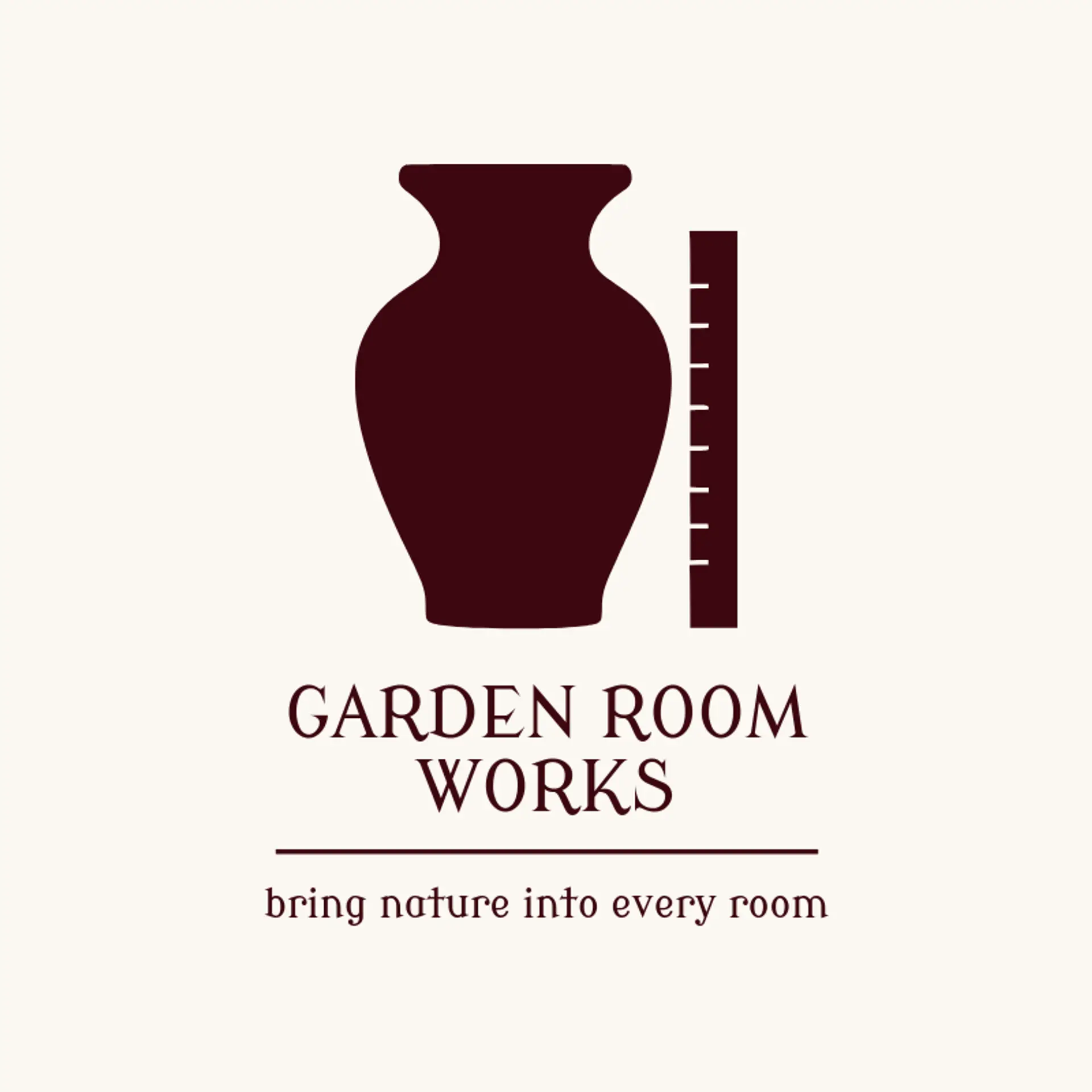 Garden Room Works logo for interior