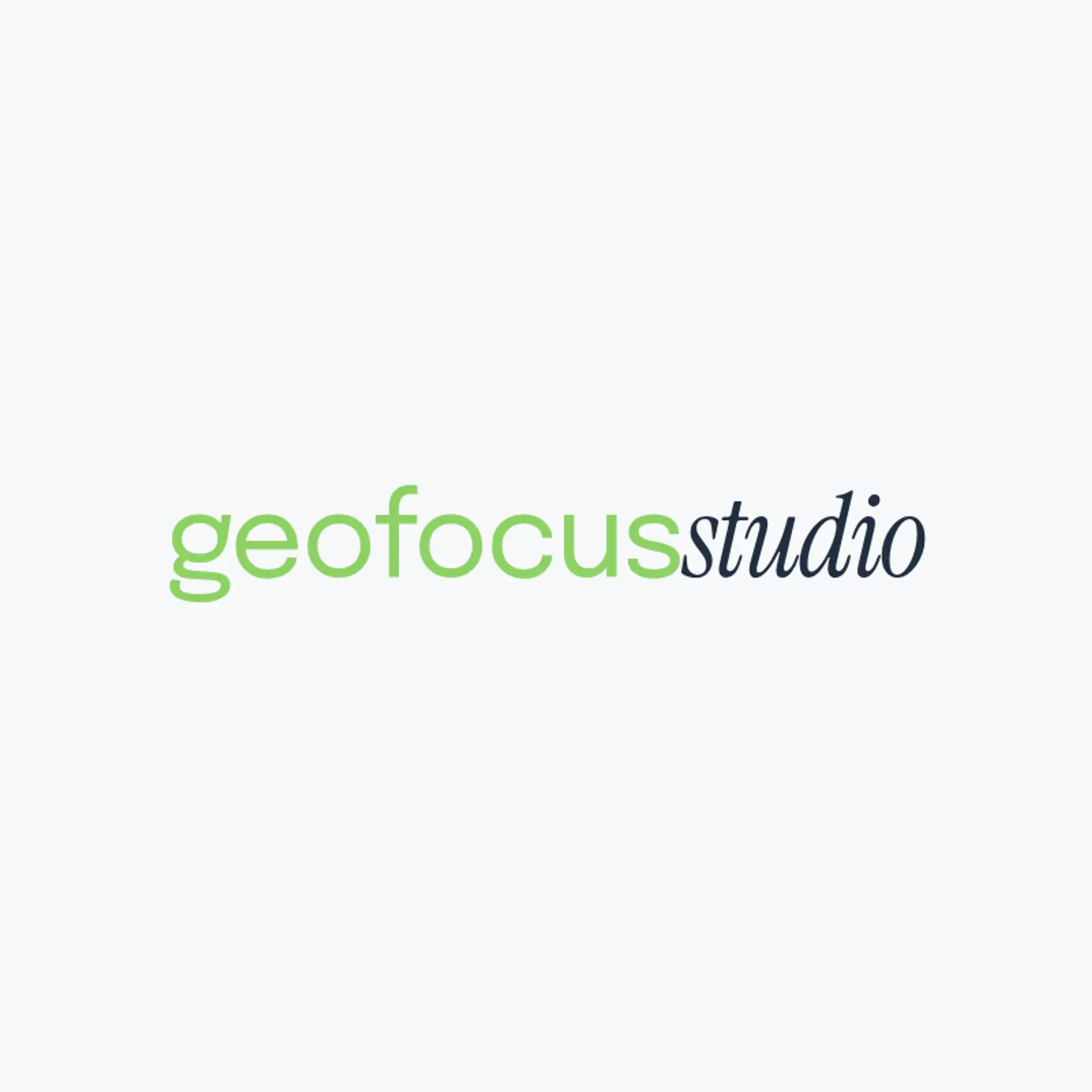 GeoFocus Studio logo for geometric photography