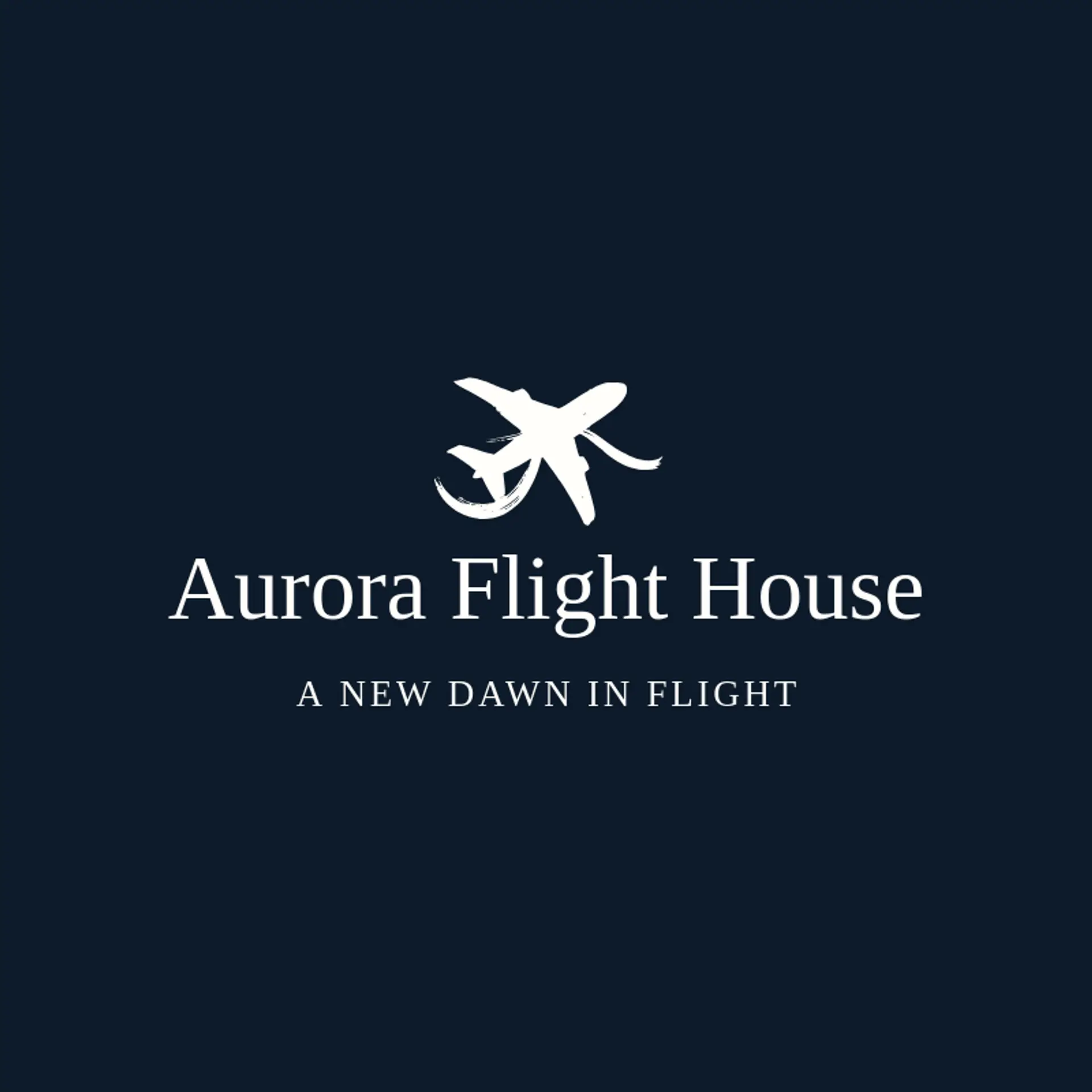 Aurora Flight House logo for flight