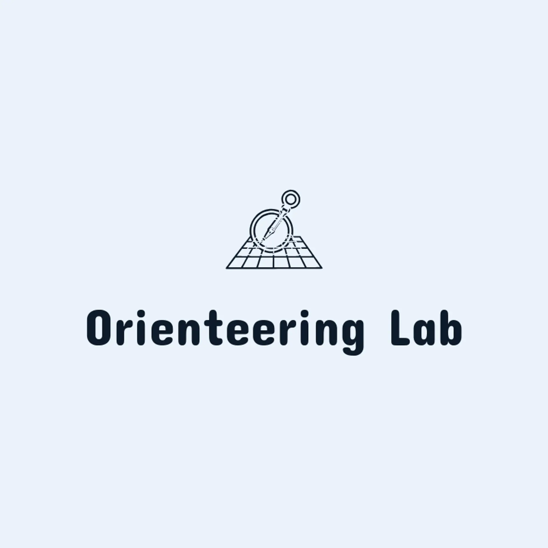 Orienteering Lab logo for compass