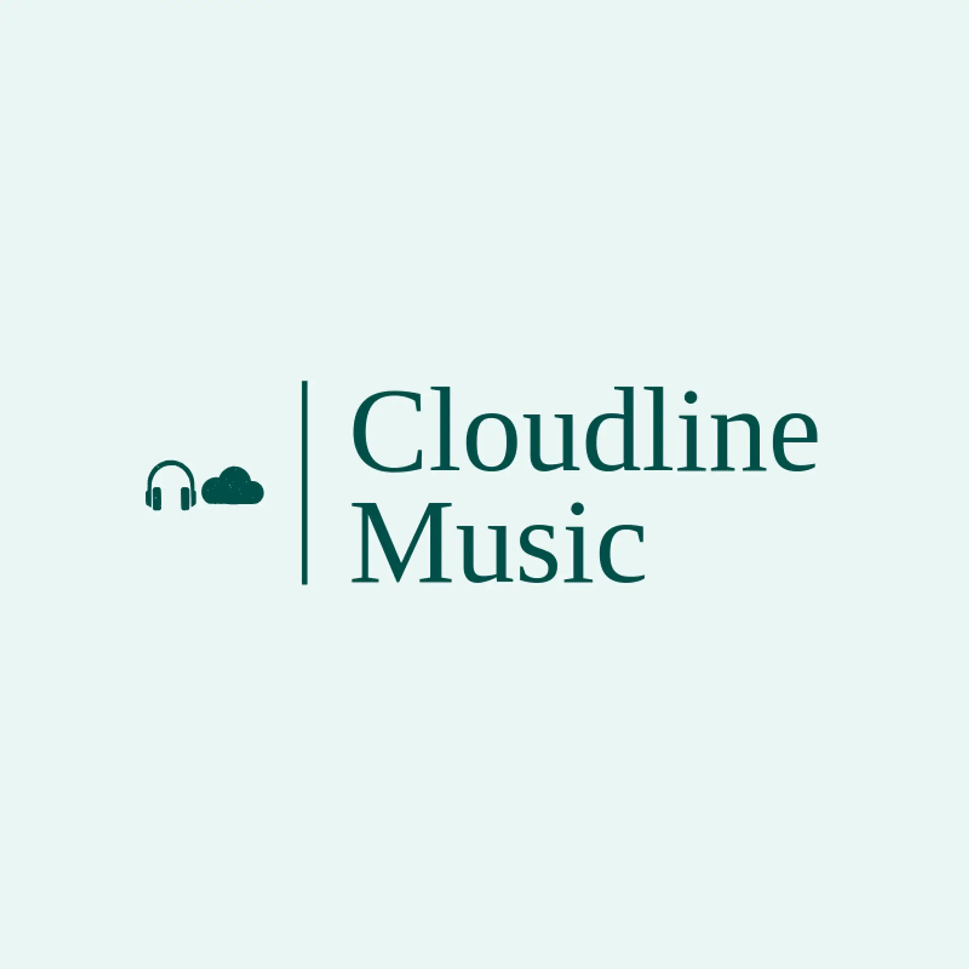 Cloudline Music logo for headphone