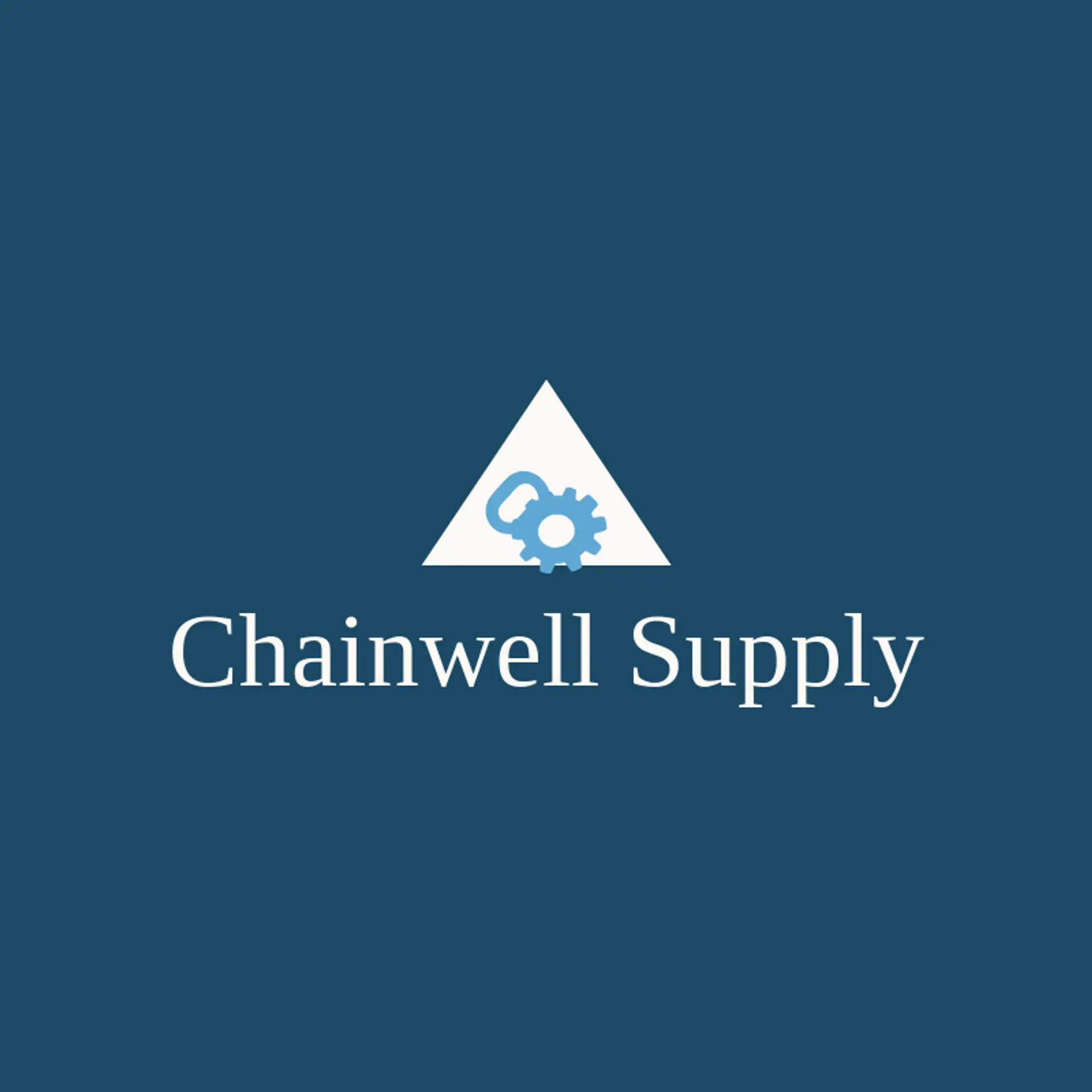 Chainwell Supply logo for gear