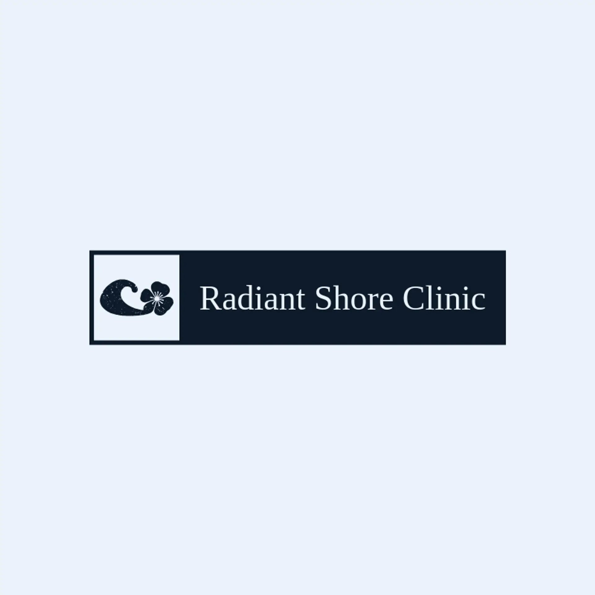 Radiant Shore Clinic logo for med spa