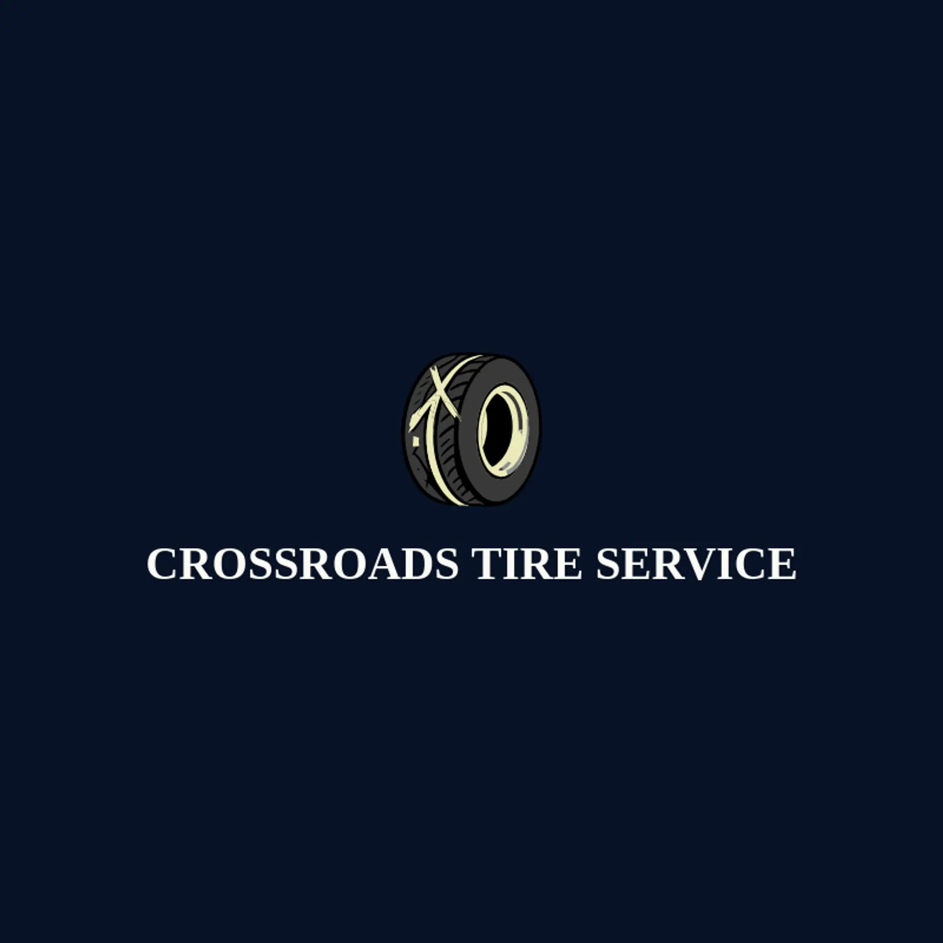 Crossroads Tire Service logo for tire shop