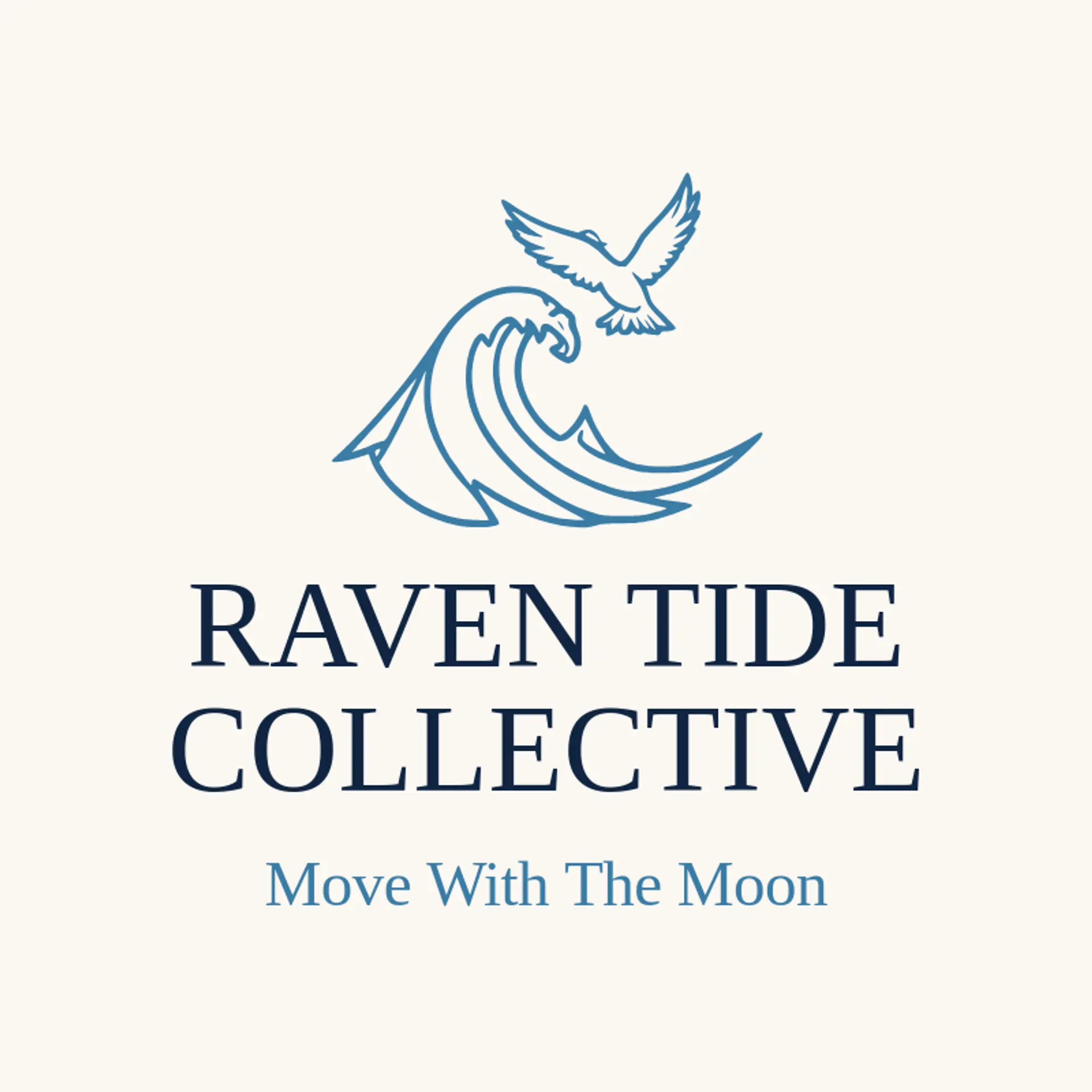 Raven Tide Collective logo for gothic