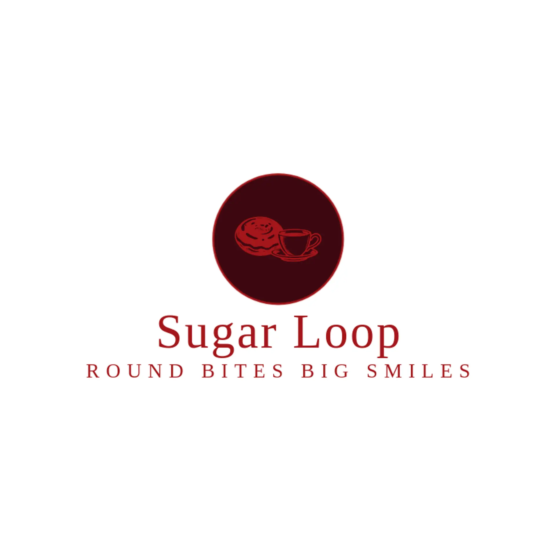 Sugar Loop logo for donut