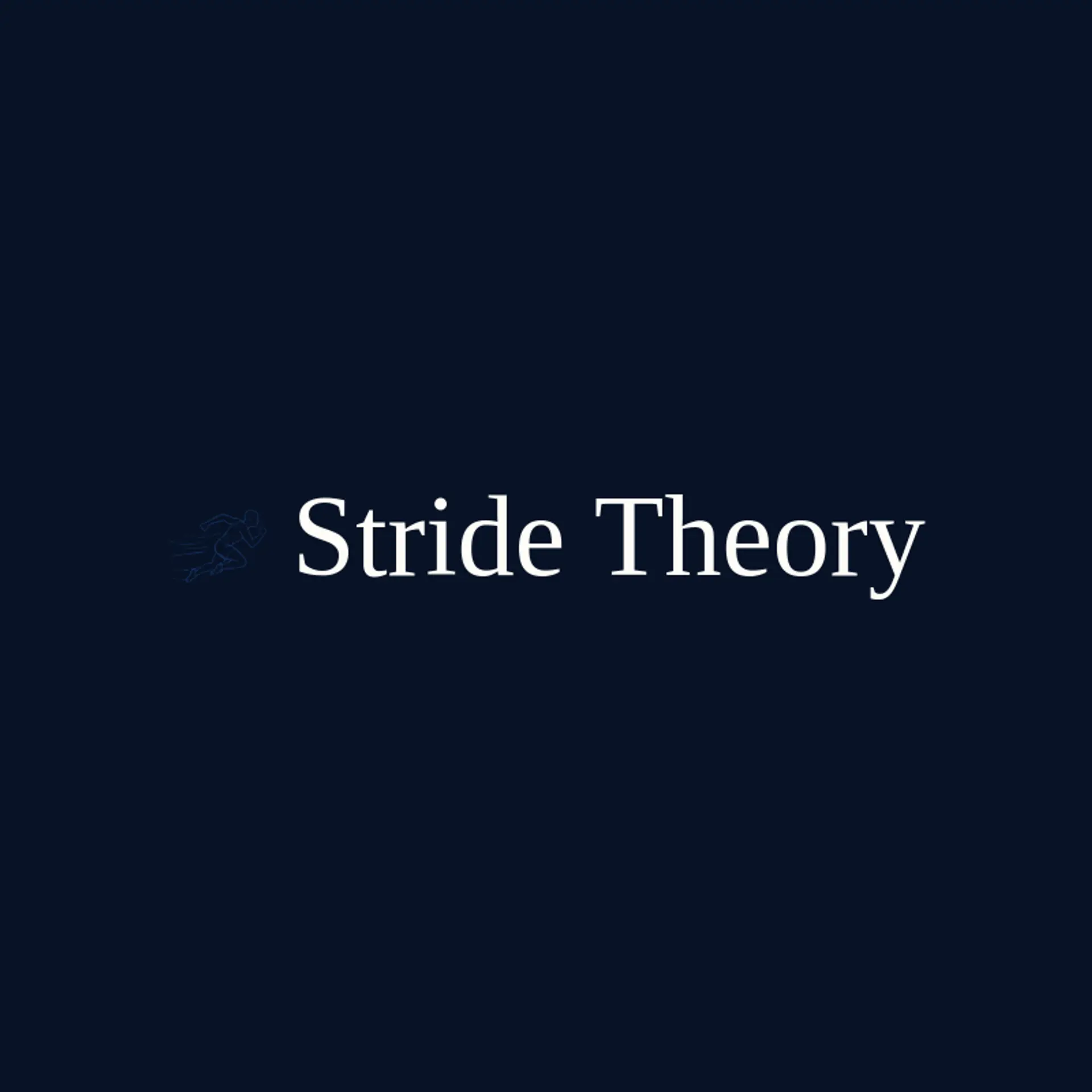 Stride Theory logo for athletic training